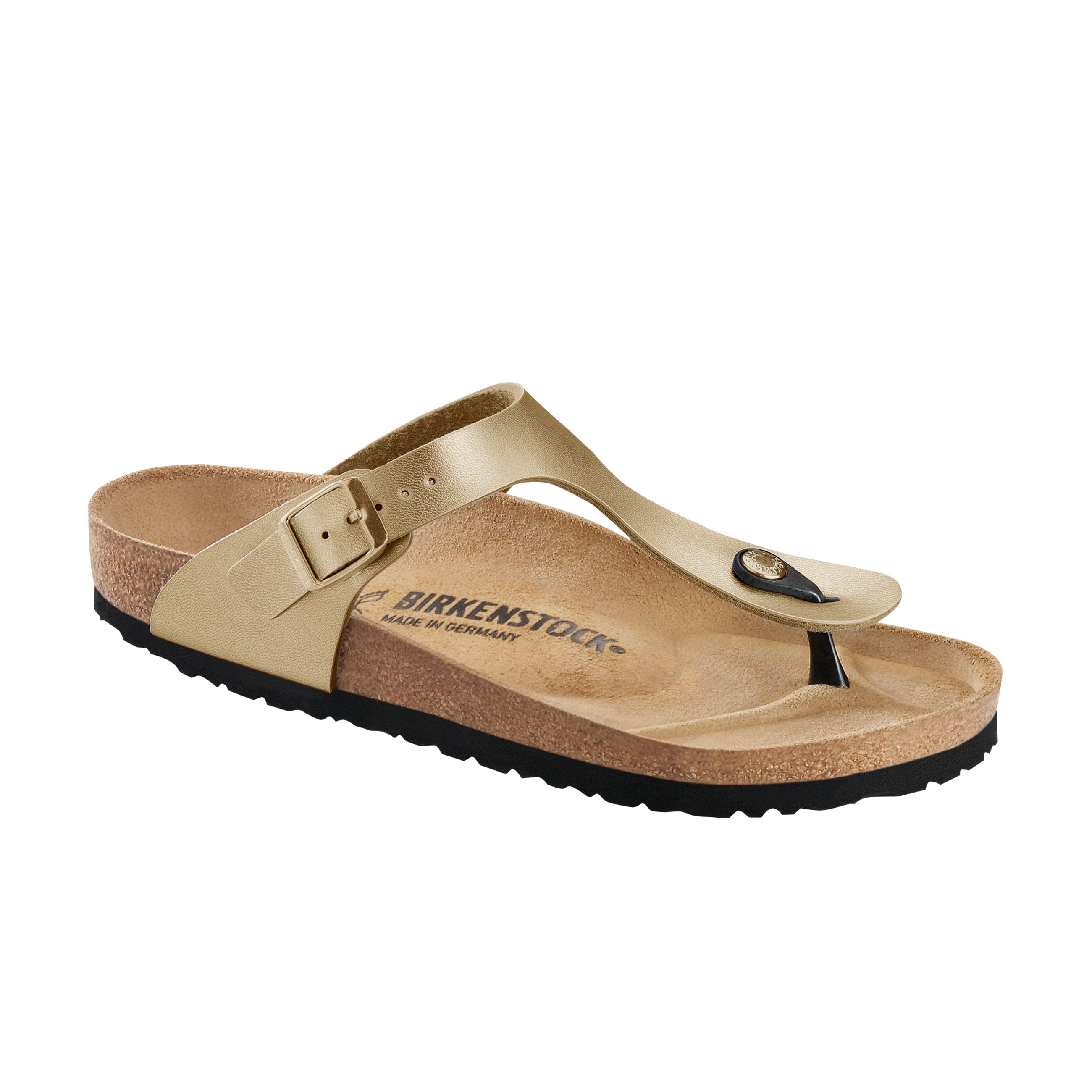 Birkenstock Gizeh Gold Birko-Flor