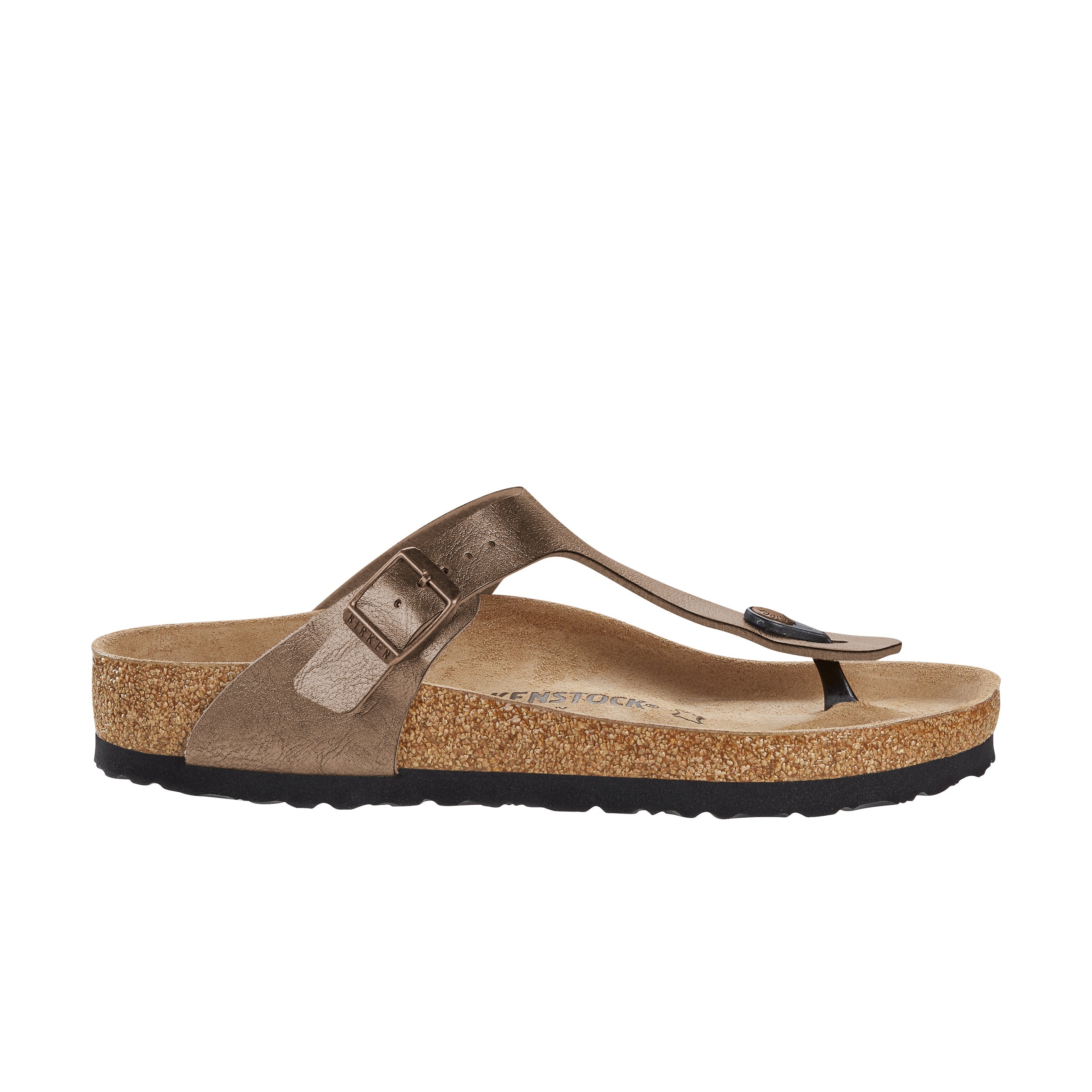 Birkenstock Gizeh Graceful Taupe Birko-Flor side view