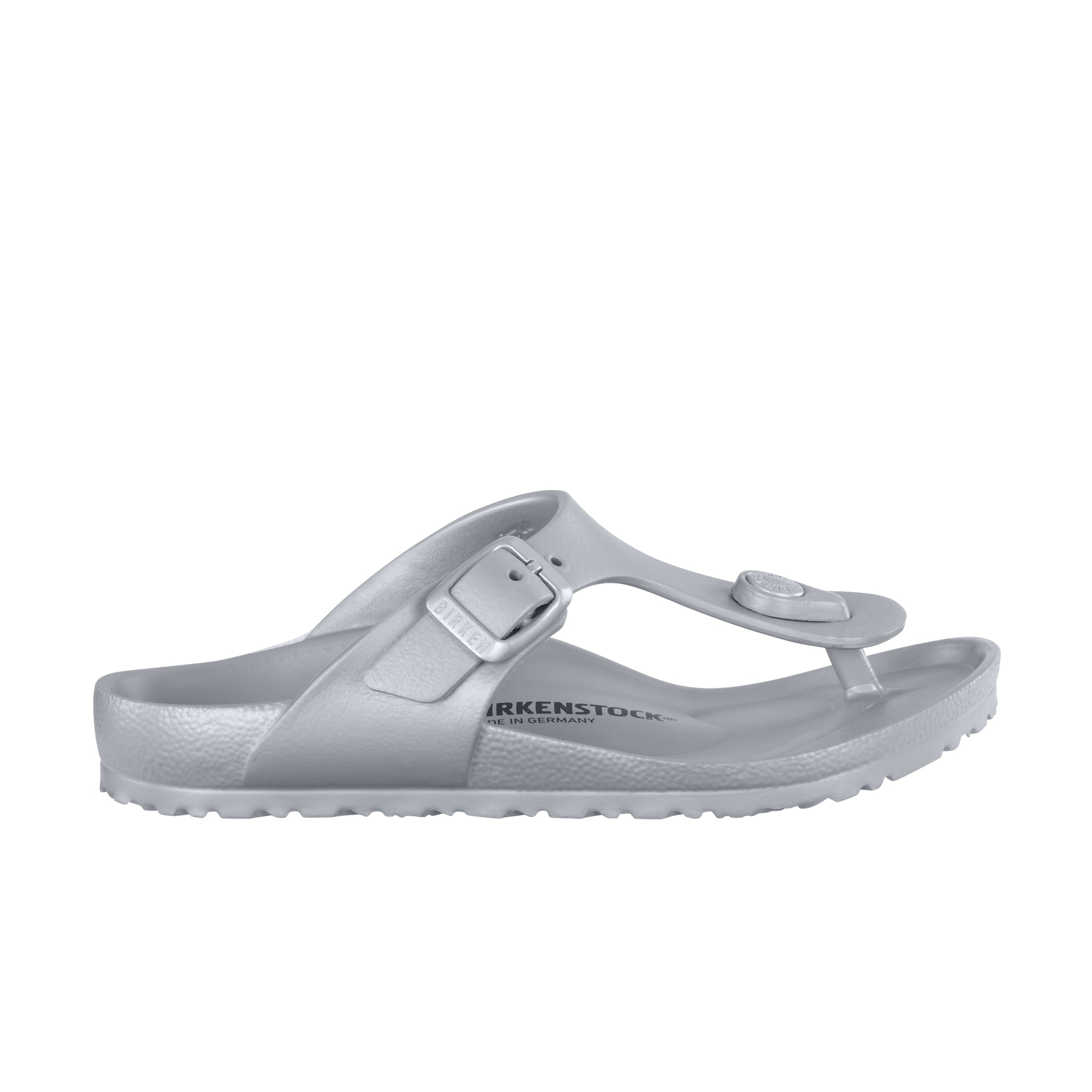 Birkenstock Gizeh Kids EVA Silver side view