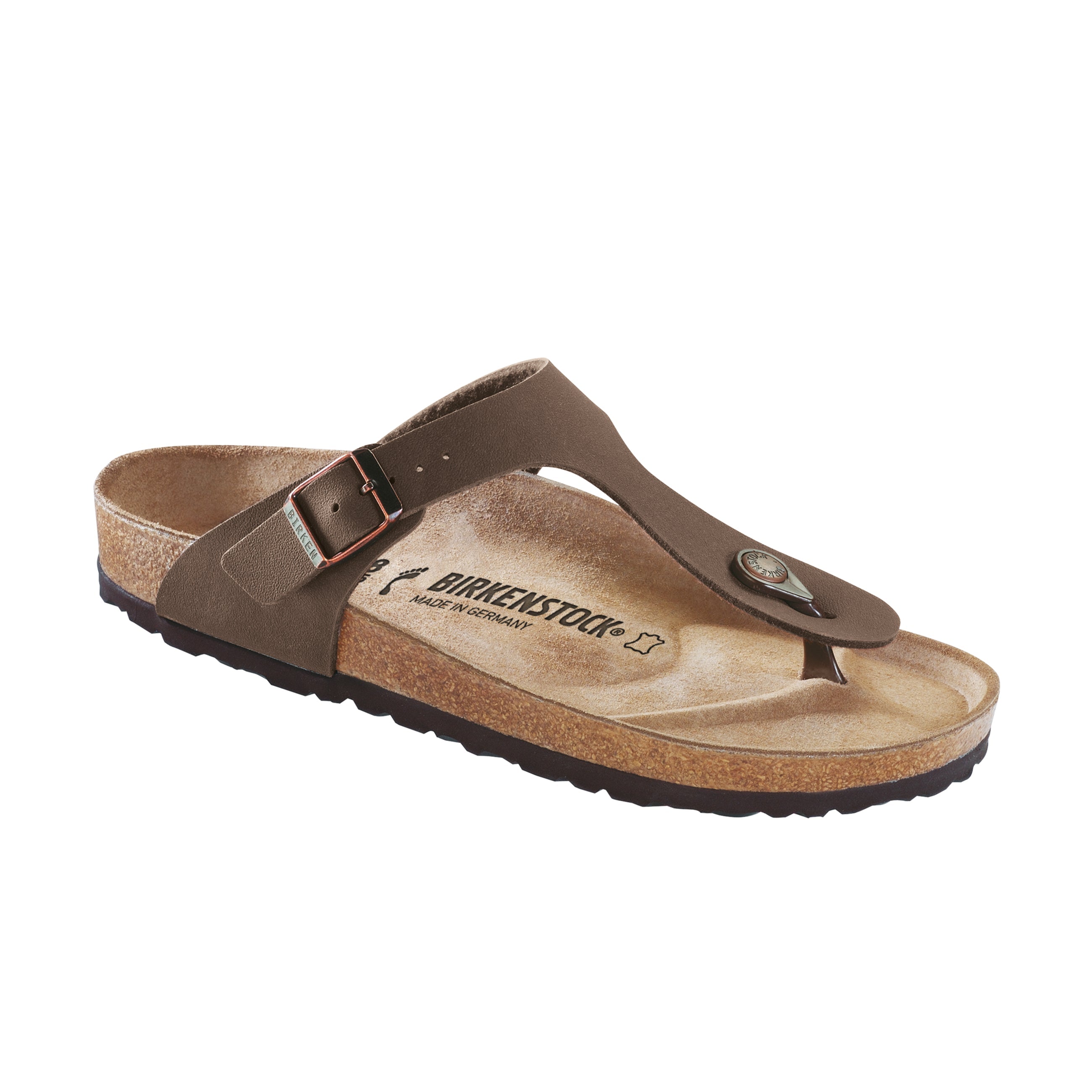 Birkenstock Gizeh Mocca BirkiBuc