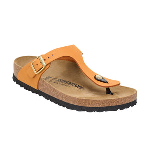 Birkenstock Gizeh Burnt Orange Nubuck Leather