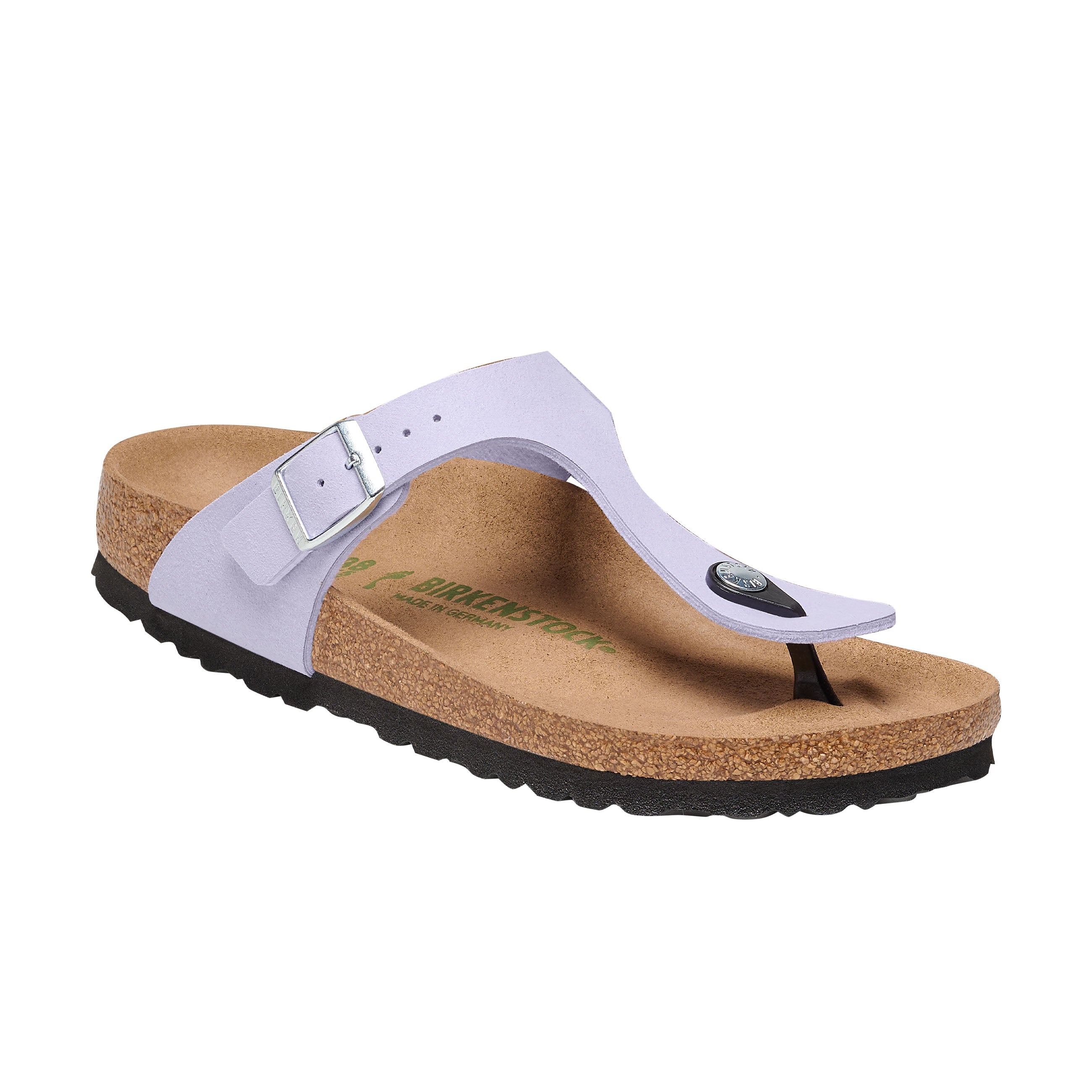 Birkenstock Gizeh Soft Birki Vegan Purple Fog Synthetic