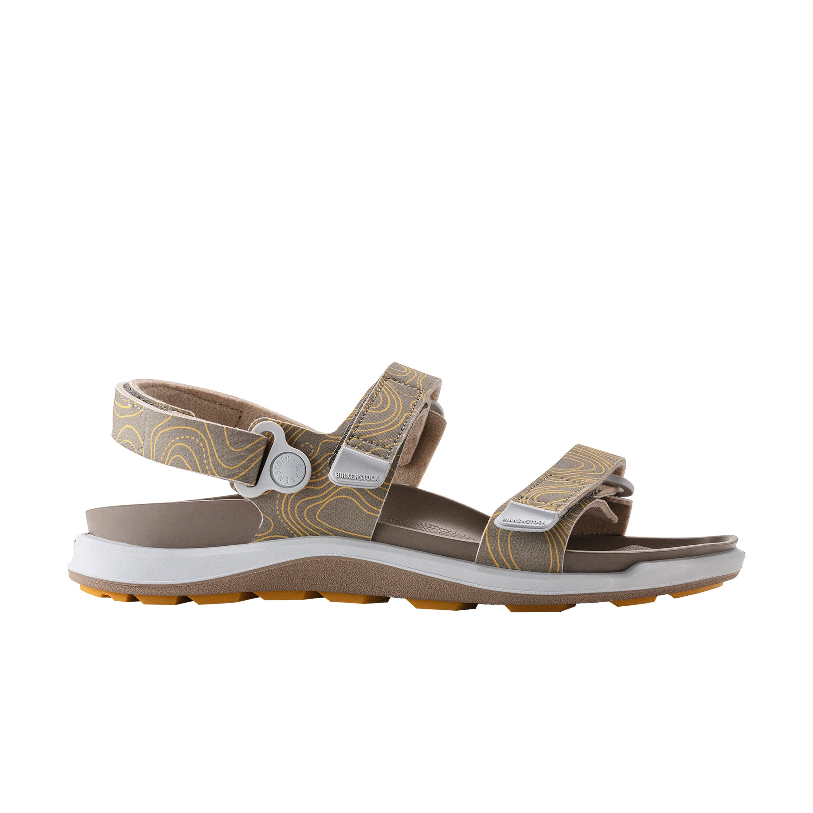 Birkenstock Kalahari Tecflor Khaki Birko-Flor side view