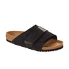 Birkenstock Kyoto Black Canvas/Nubuck Leather