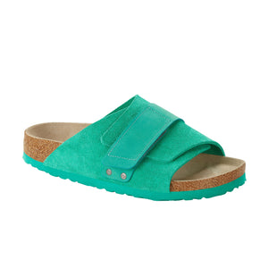 Birkenstock Kyoto Bold Green Suede Leather