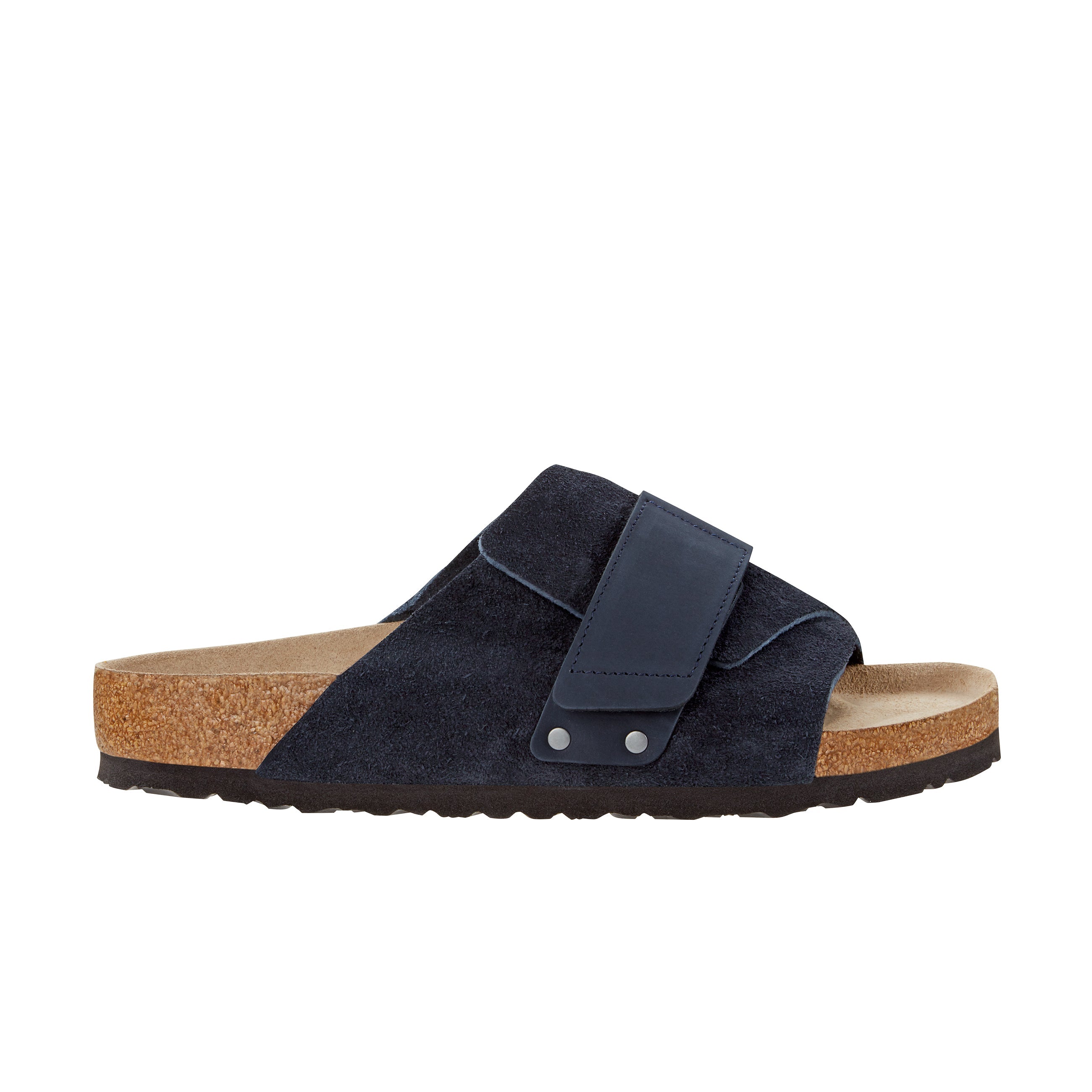 Birkenstock Kyoto Midnight Suede/Nubuck Leather side view