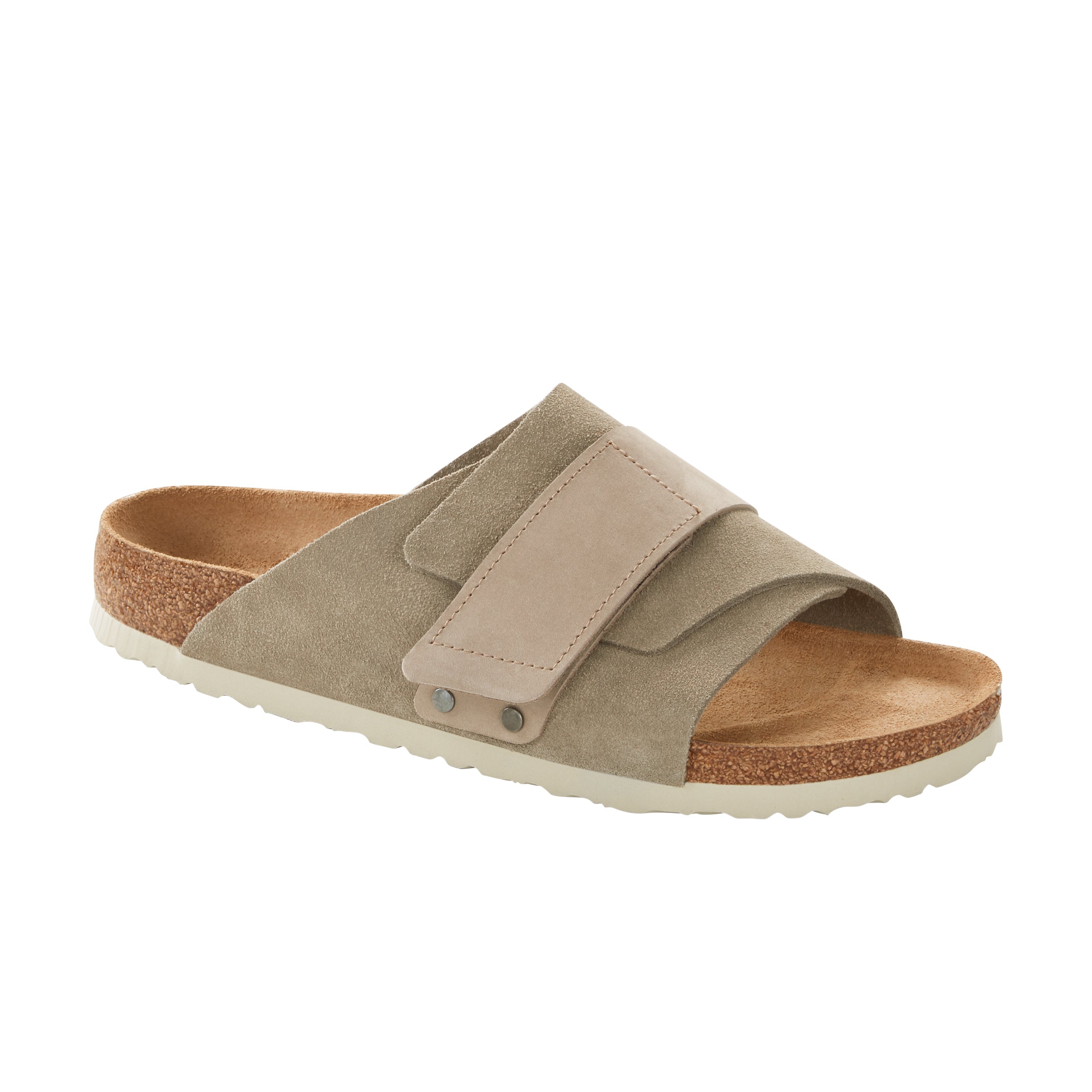 Birkenstock Kyoto Taupe Suede/Nubuck Leather