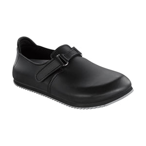 Birkenstock Linz Supergrip Black Smooth Leather