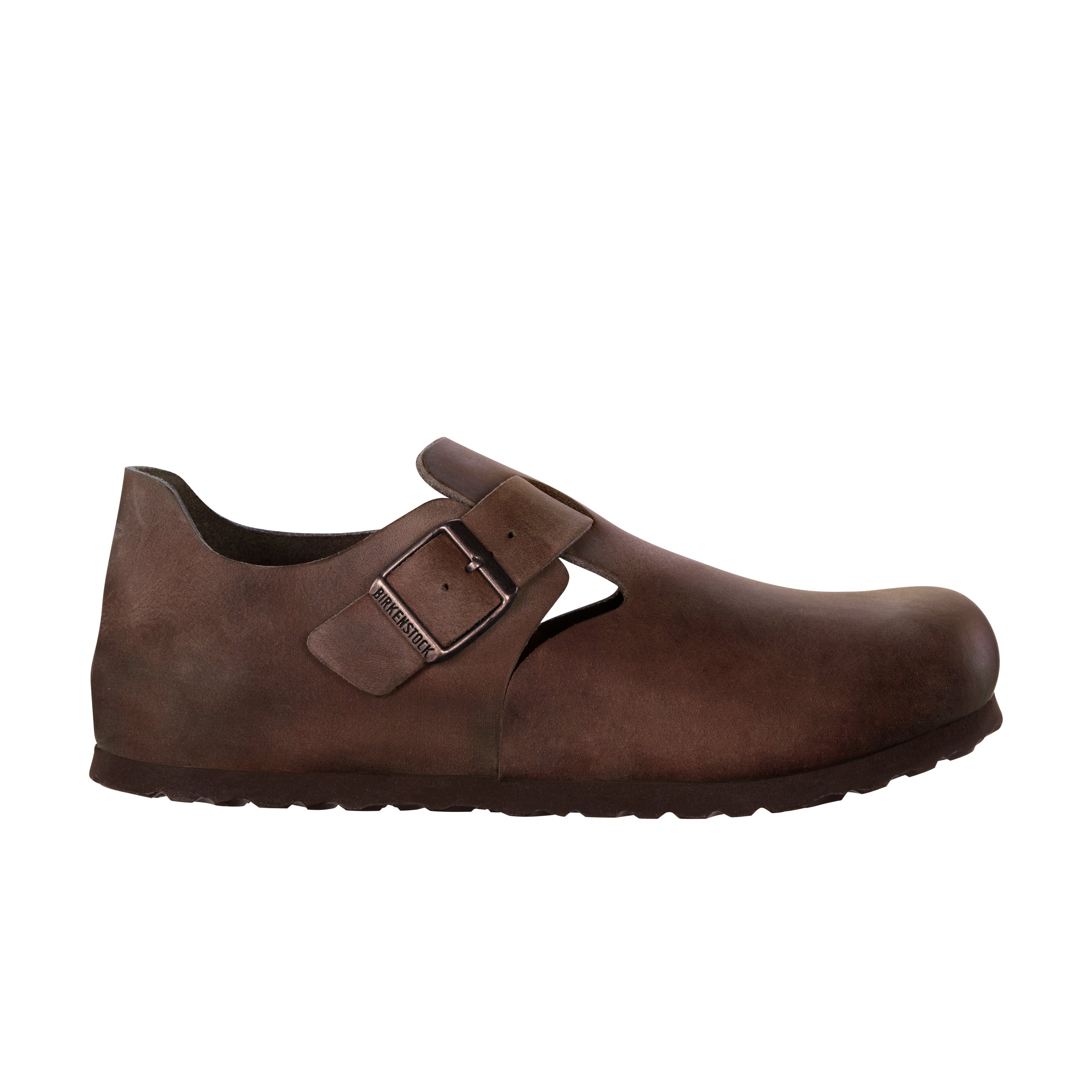 Birkenstock London Habana Oiled Leather side view