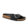 Birkenstock Madrid Big Buckle Black Oiled Leather