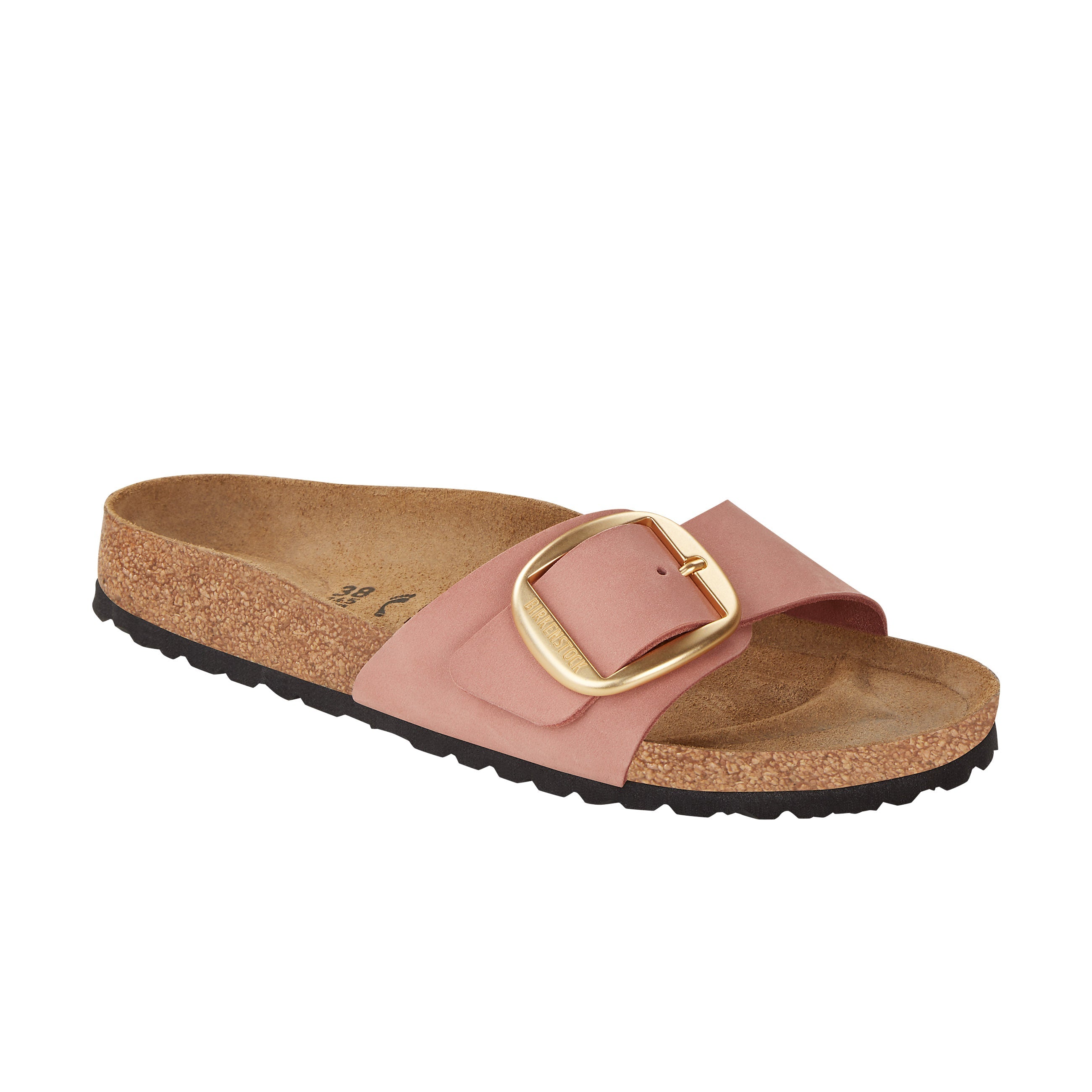 Birkenstock Madrid Big Buckle Old Rose Nubuck Leather