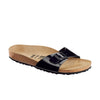 Birkenstock Madrid Black Patent Birko-Flor