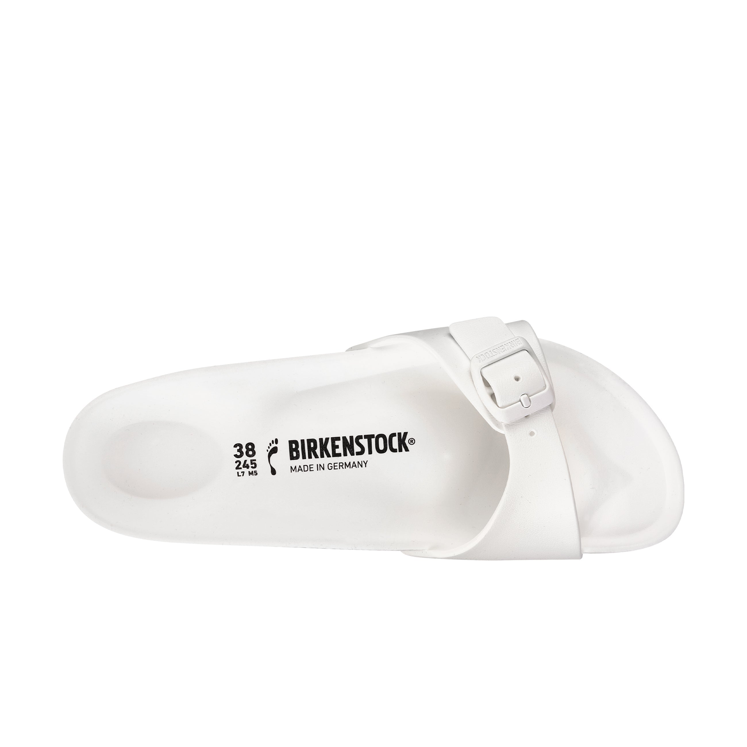 Birkenstock Madrid EVA White top view