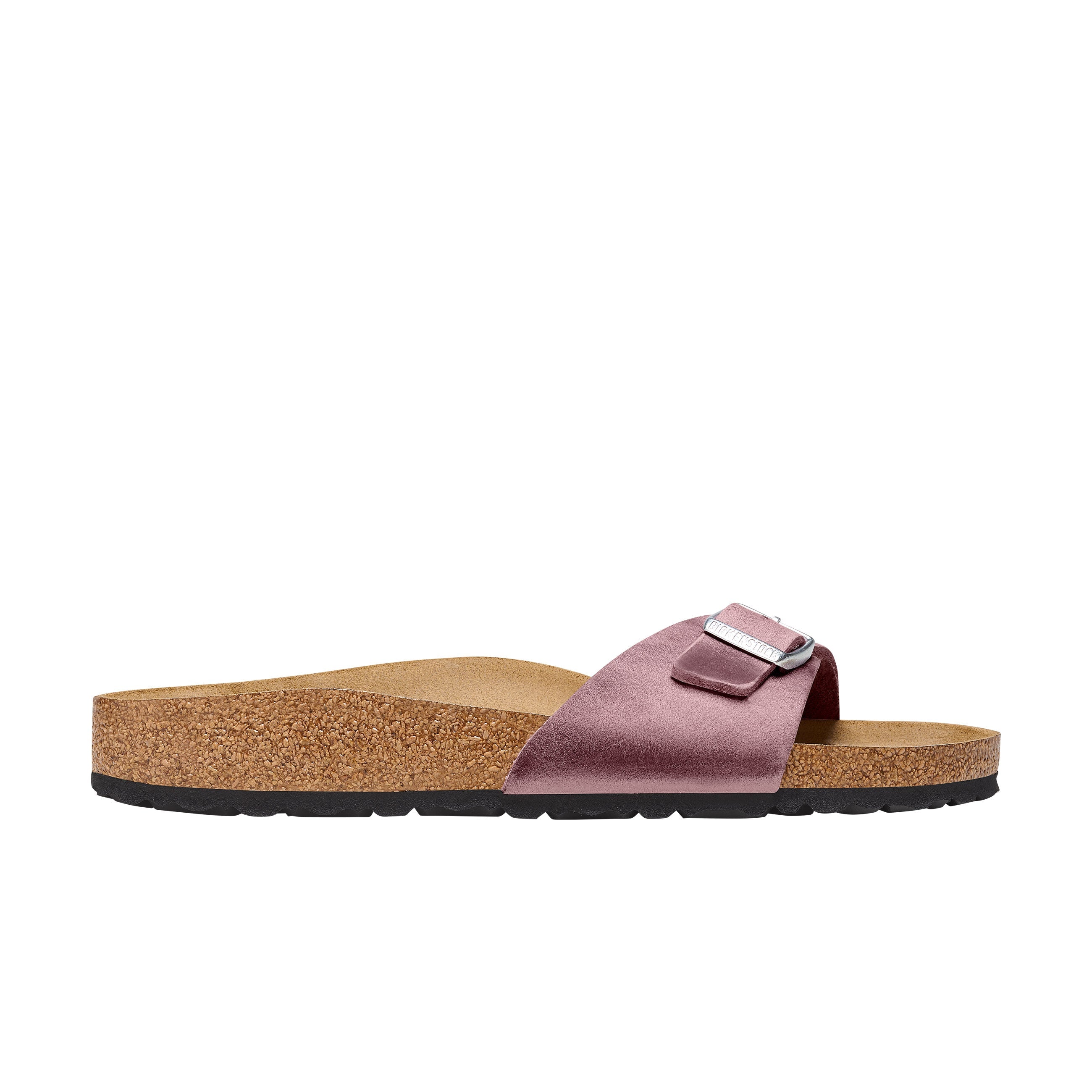 Birkenstock Madrid Lavender Oiled Leather side view