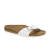 Birkenstock Madrid Patent White Birko-Flor