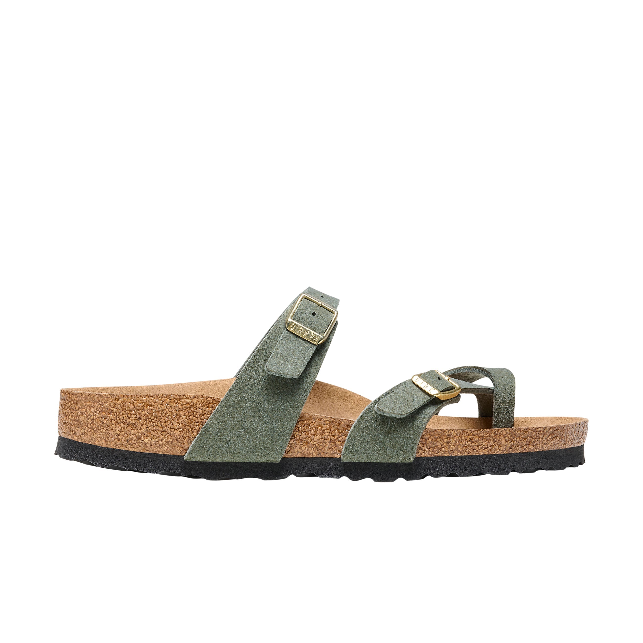 Birkenstock Mayari Soft Birki Vegan Thyme Synthetic side view