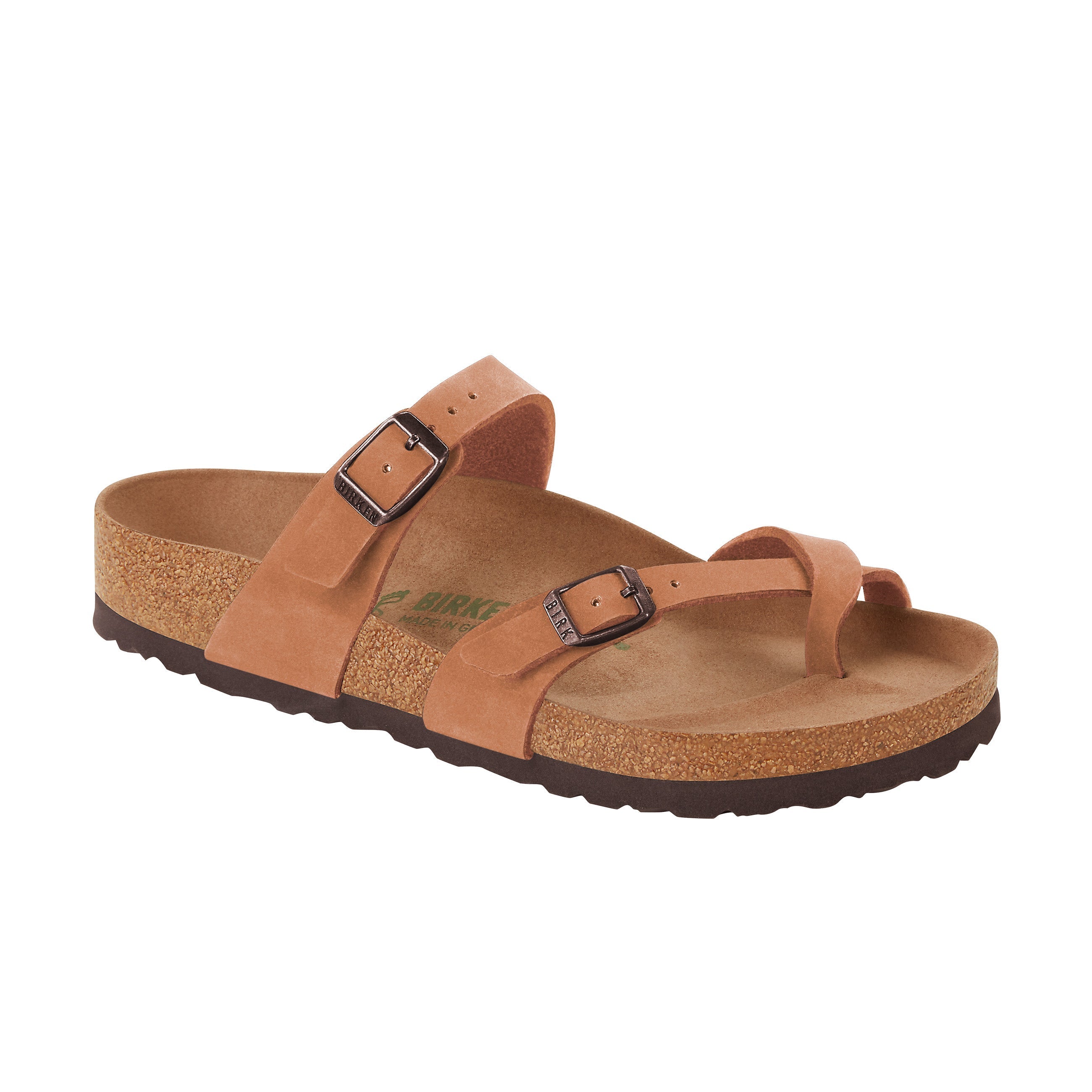 Birkenstock Mayari BirkiBuc Earthy Vegan Pecan