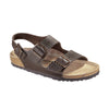 Birkenstock Milano Dark Brown Smooth Leather