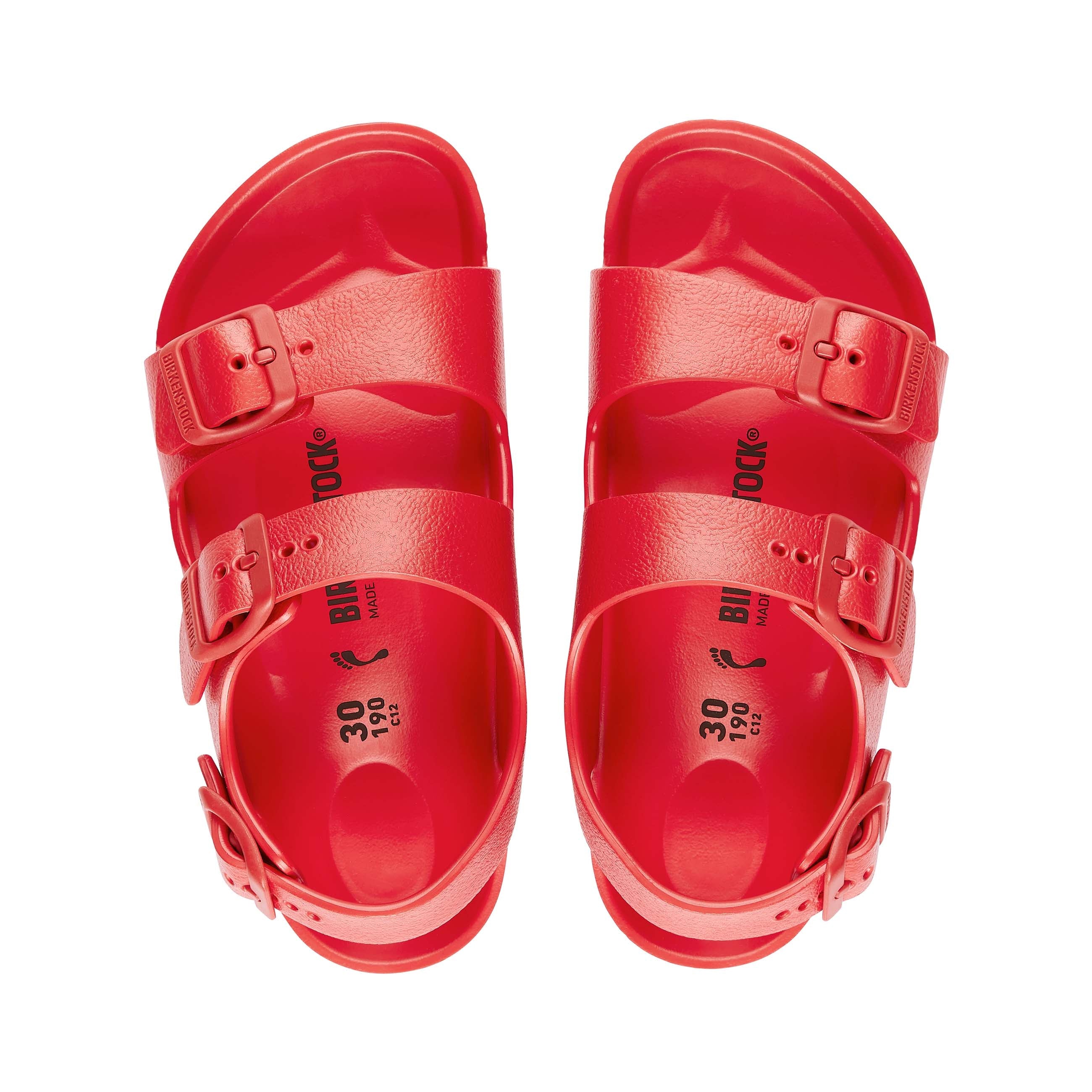 Birkenstock Milano Kids EVA Active Red top view