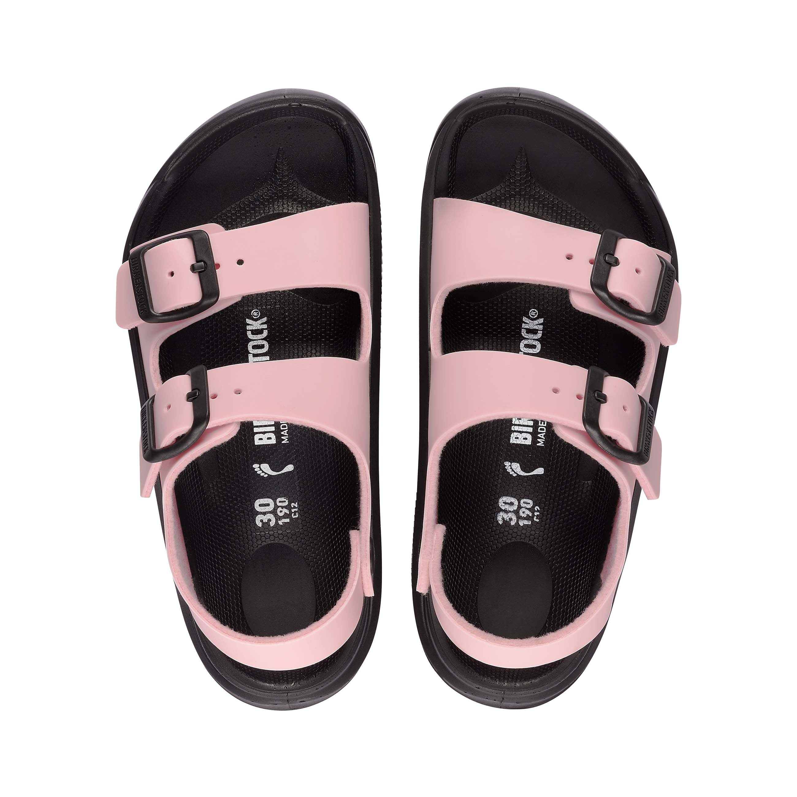 Birkenstock Mogami Kids Light Rose Birko-Flor/Polyurethane top view