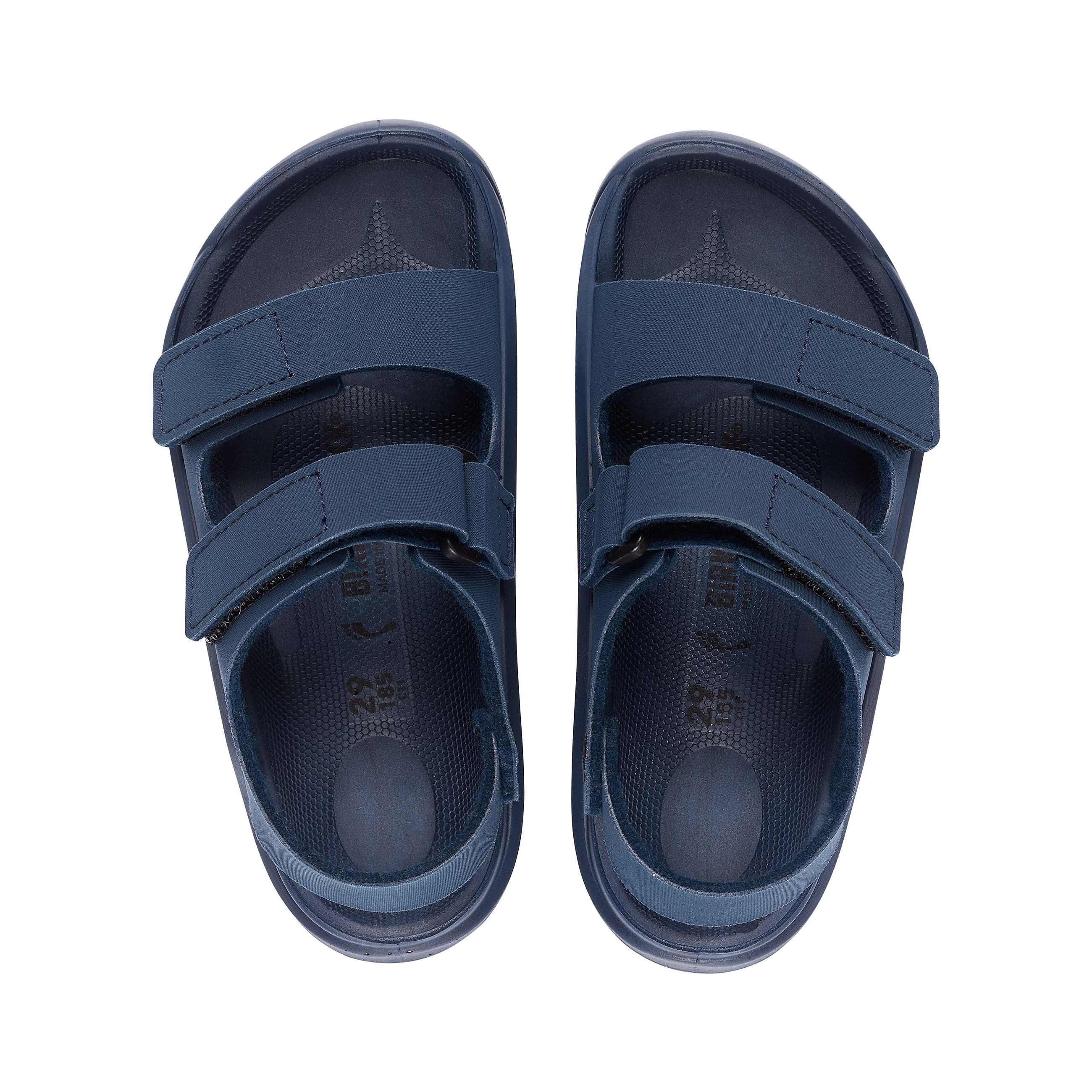 Birkenstock Mogami Kids Midnight Tecflor Birko-Flor/Polyurethane top view