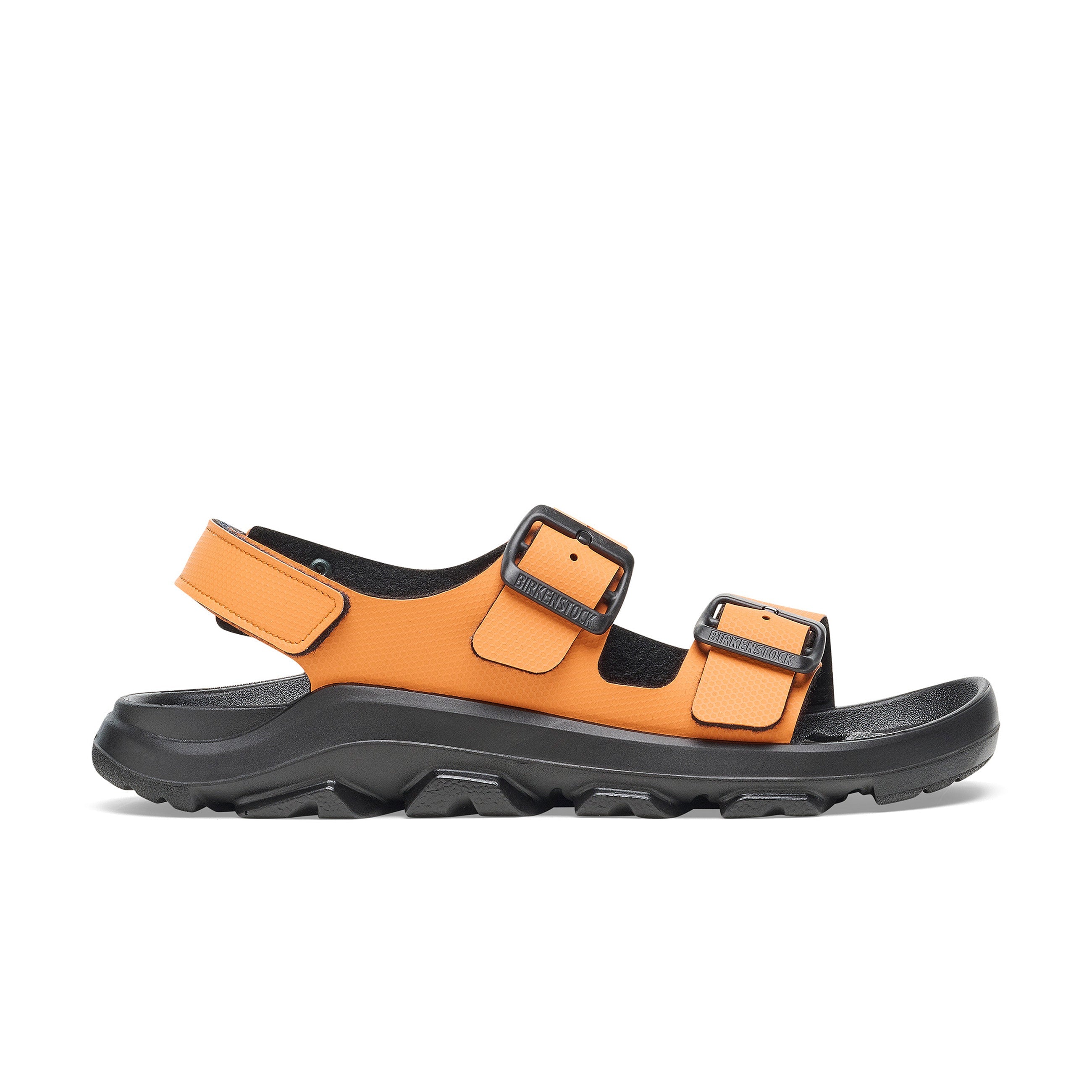 Birkenstock Mogami Terra Burnt Orange Birko-Flor Apex side view