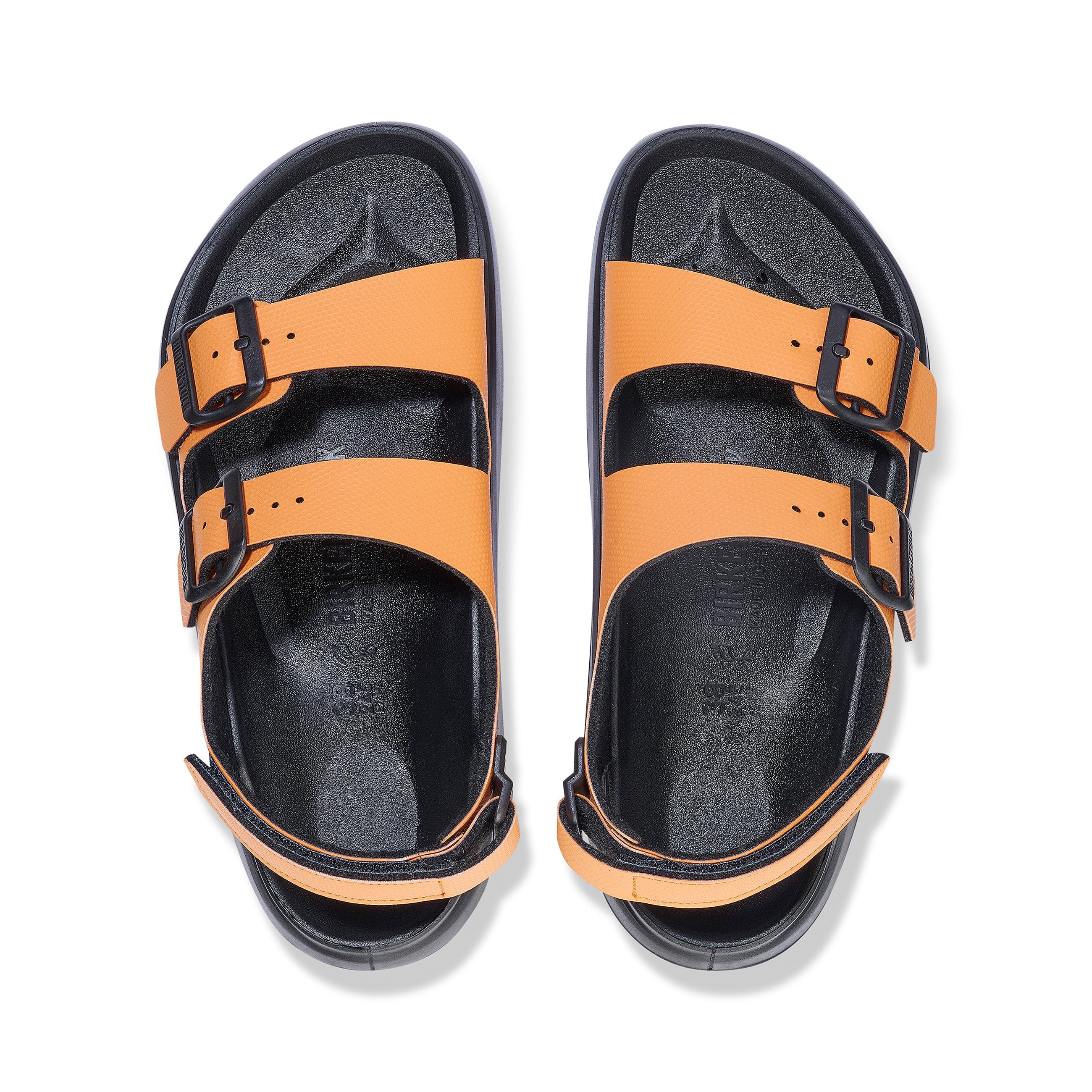 Birkenstock Mogami Terra Burnt Orange Birko-Flor Apex top view