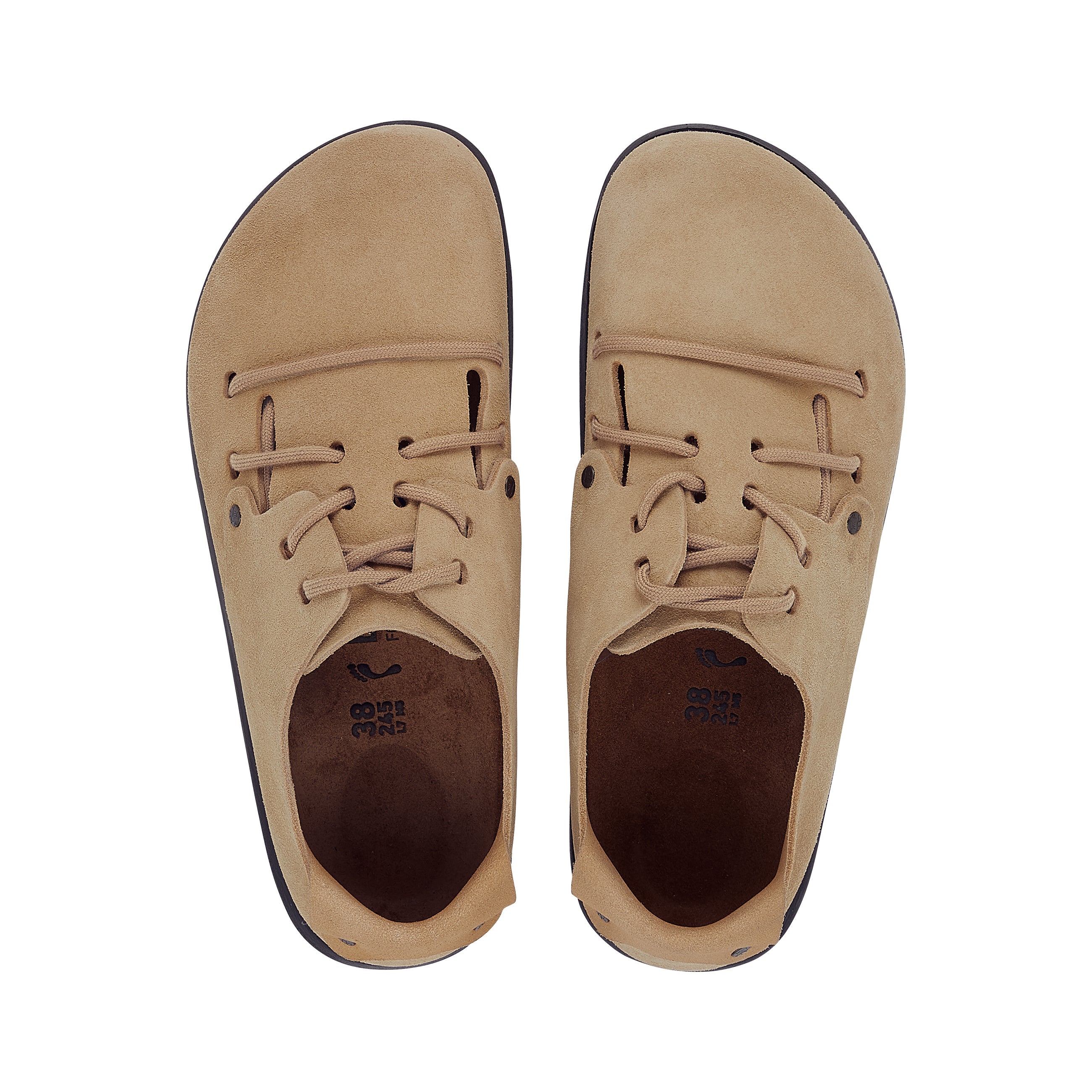 Birkenstock Montana Sand Suede Leather top view