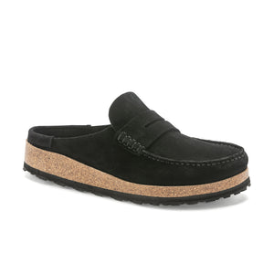 Birkenstock Naples Black Suede Leather