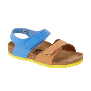 Birkenstock Palu Kids Caramel/Ultra Blue Birko-Flor