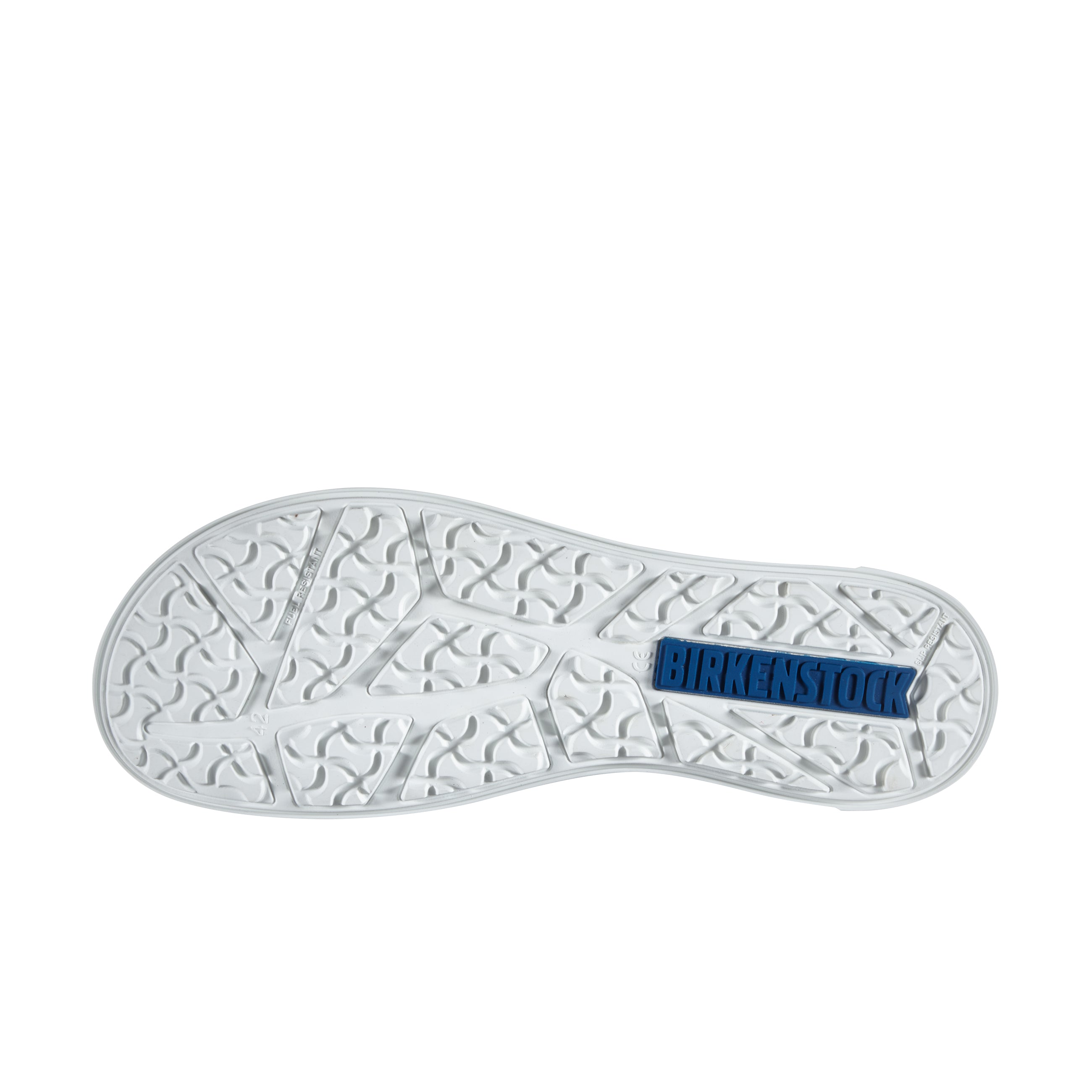 Birkenstock QO 500 White Microfibre sole view