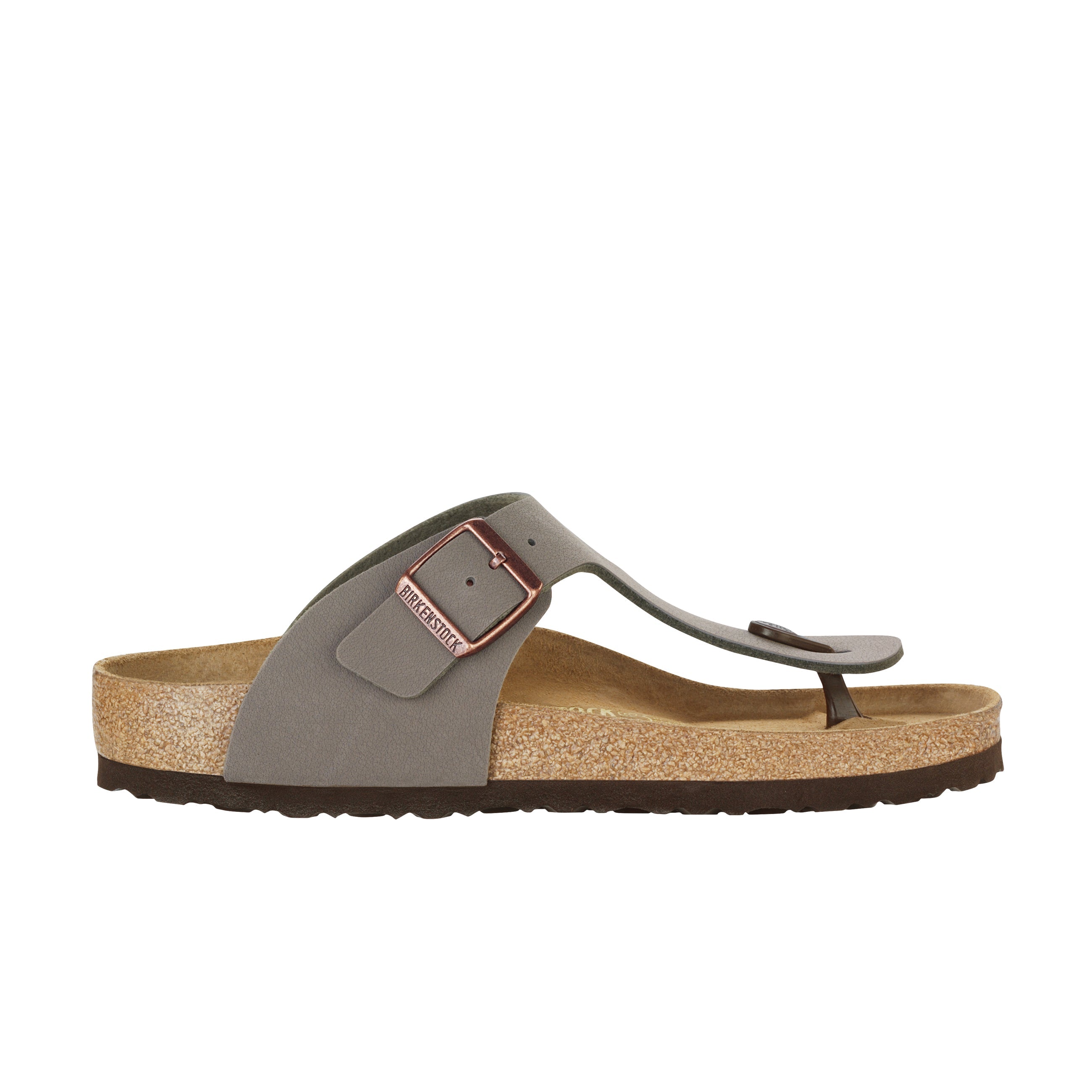 Birkenstock Ramses Stone BirkiBuc side view