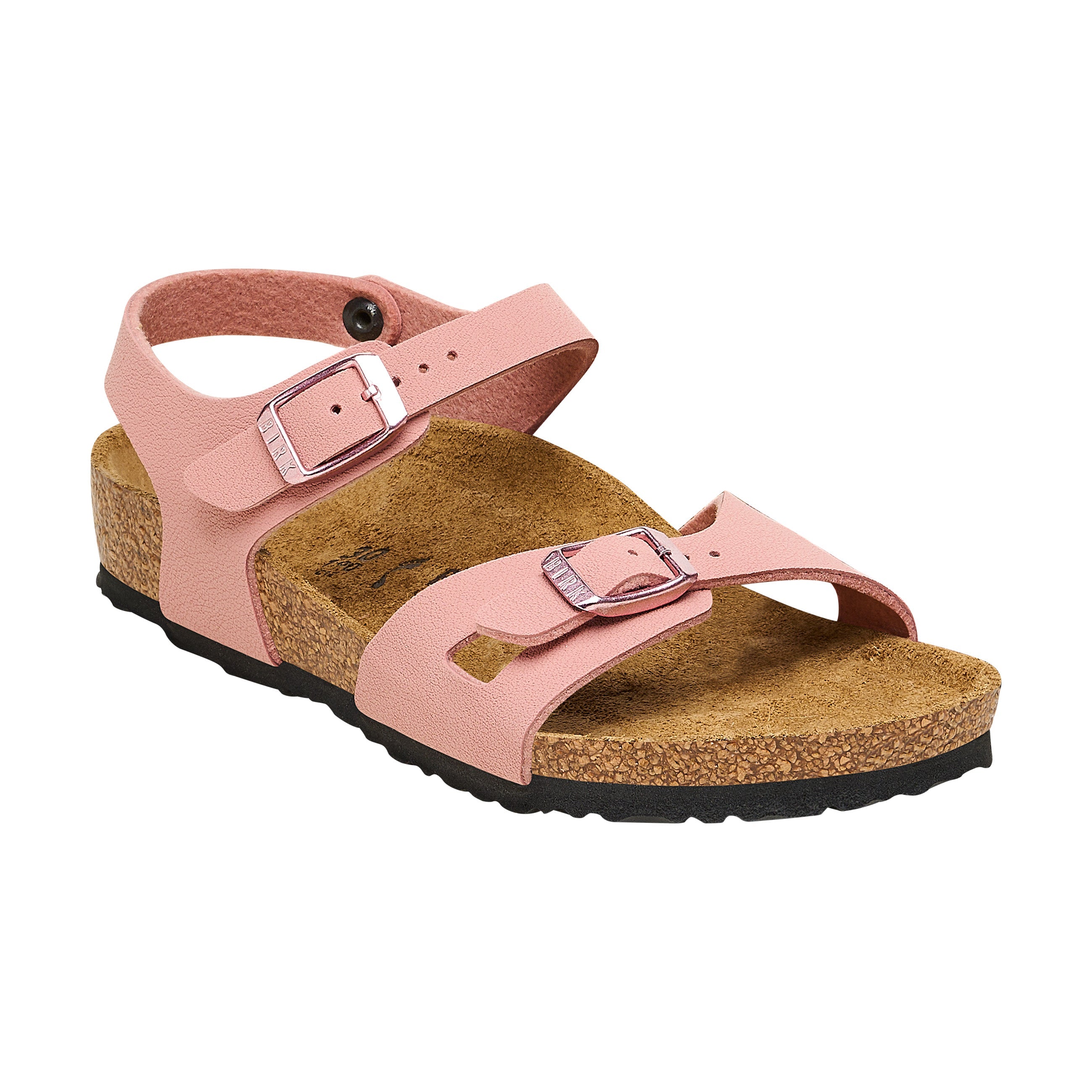 Birkenstock Rio Kids BirkiBuc Pink Clay