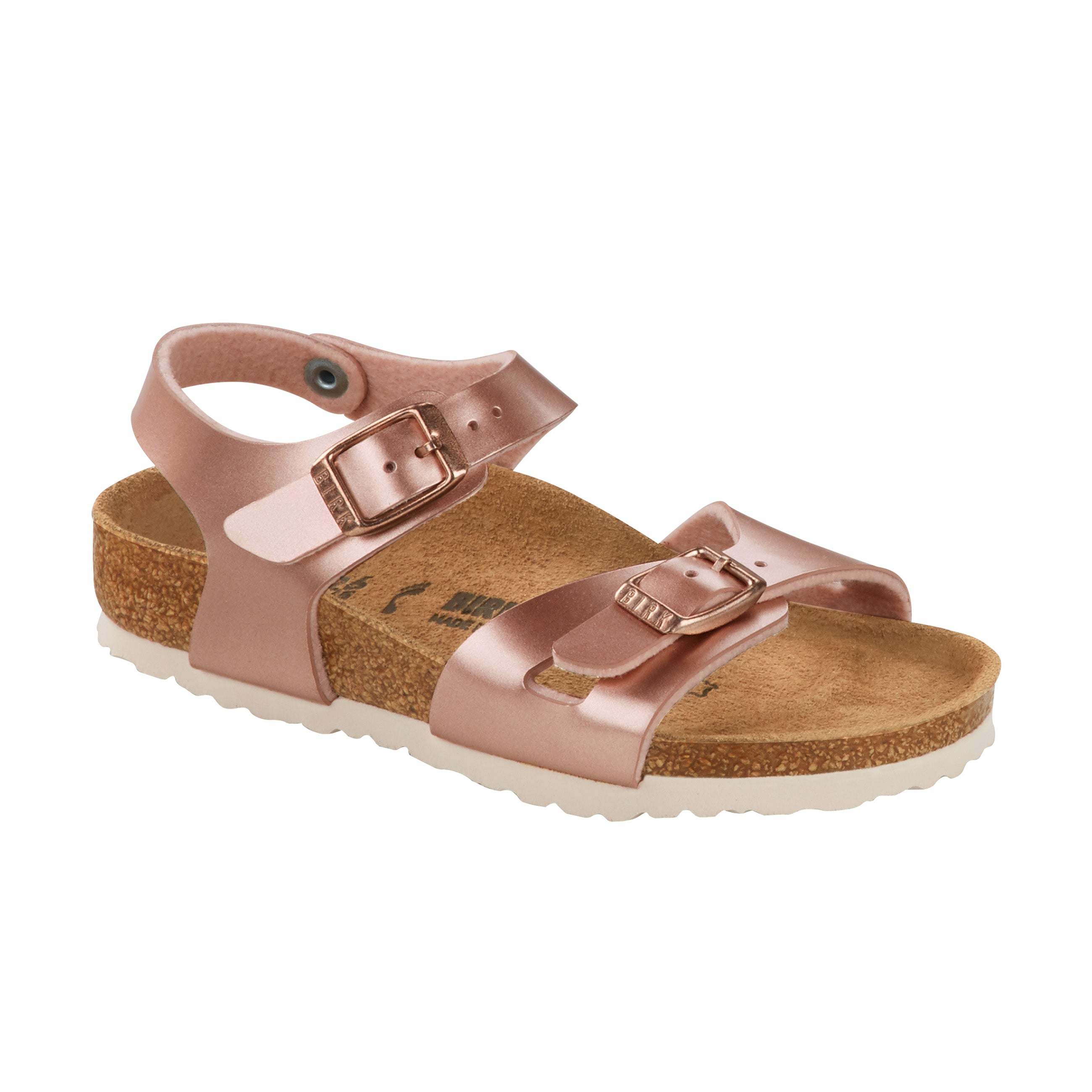 Birkenstock Rio Kids Electric Metallic Copper Birko-Flor