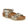 Birkenstock Rio Kids Birko-Flor Electric Metallic Gold