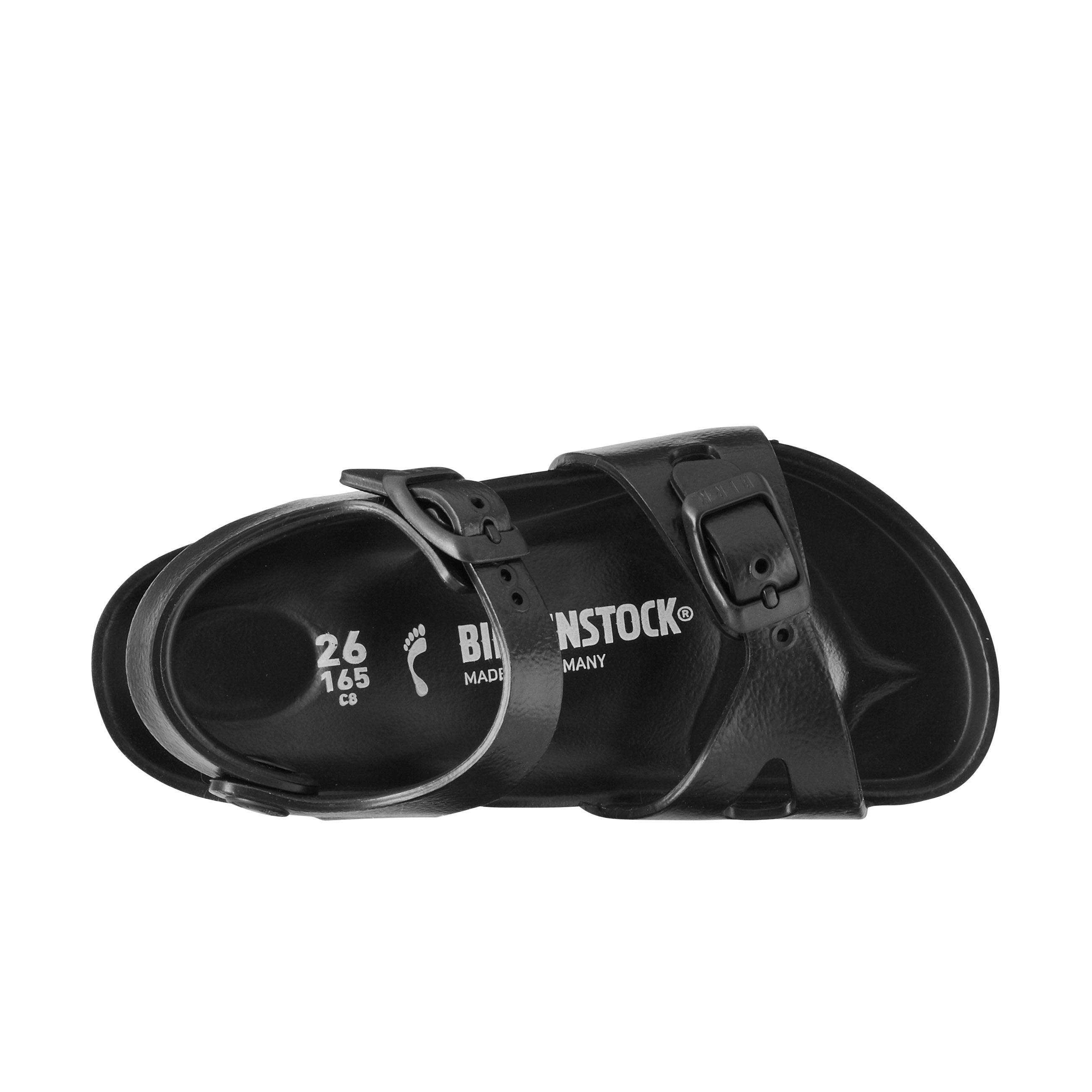 Birkenstock Rio Kids EVA Black top view