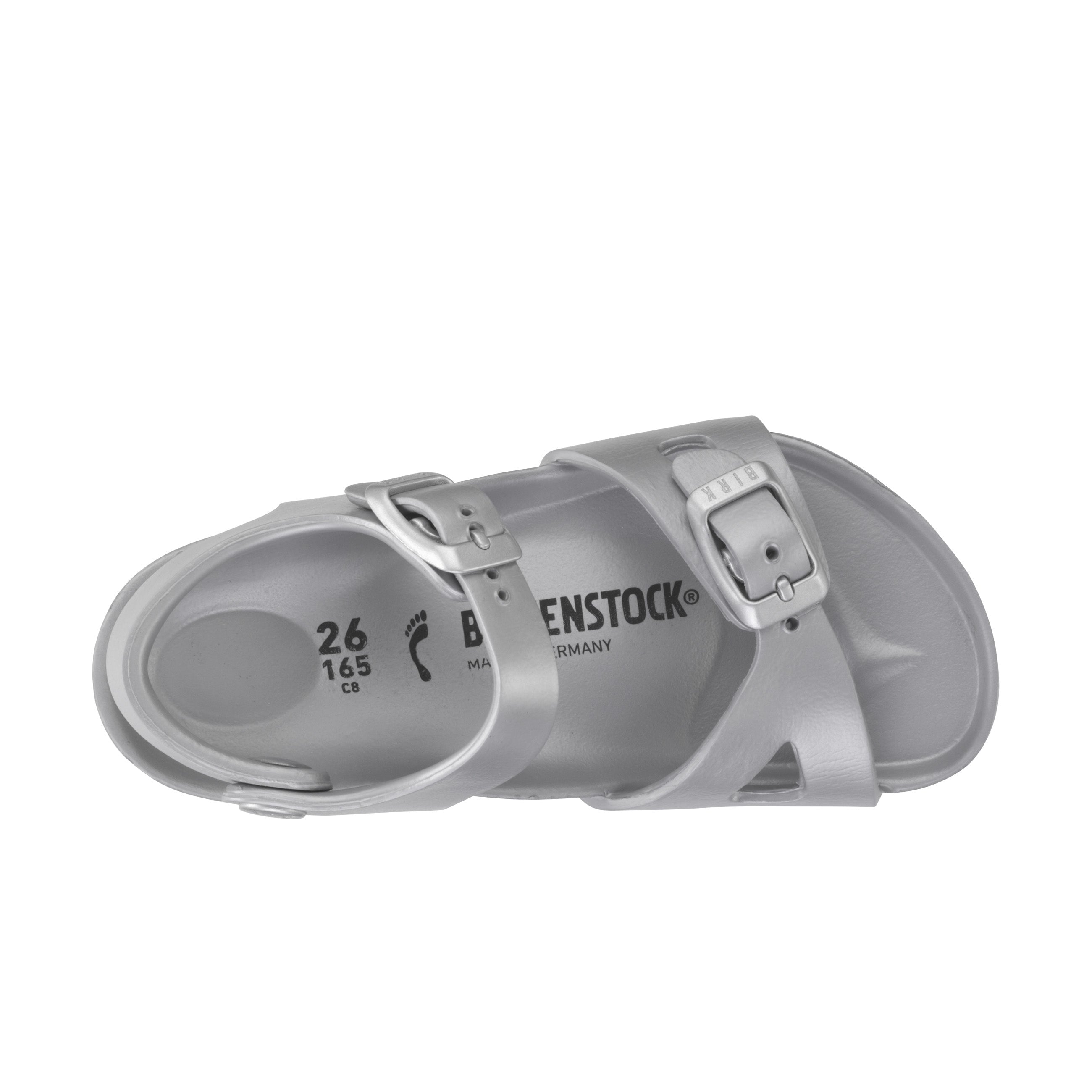 Birkenstock Rio Kids EVA Silver top view