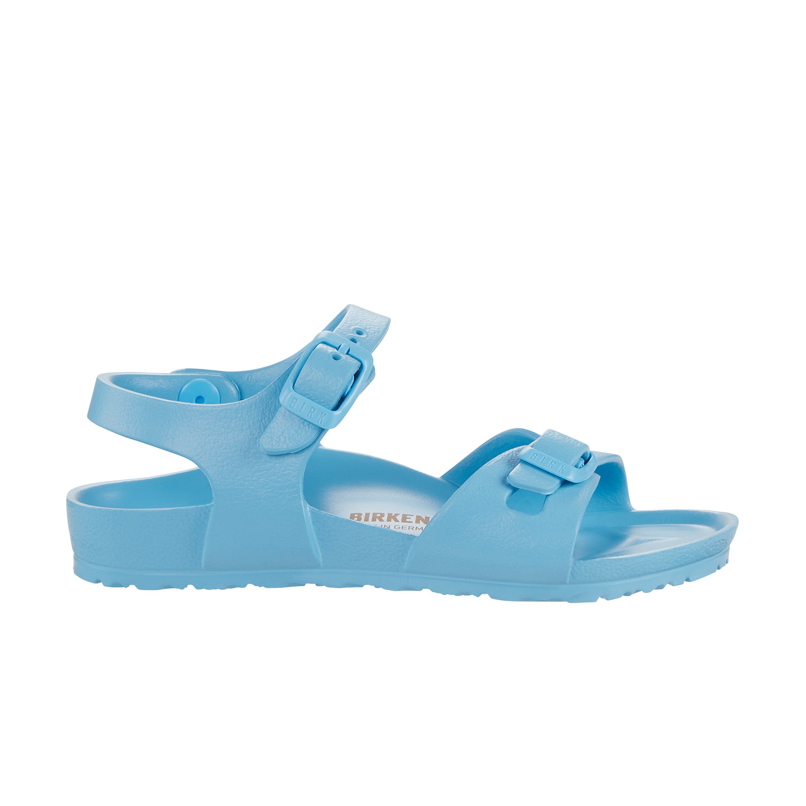 Birkenstock Rio Kids EVA Sky Blue side view