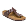 Birkenstock Safaga Vintage Wood Roast Natural Leather