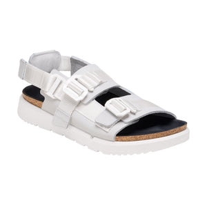 Birkenstock Shinjuku Antique White Natural Leather/Textile