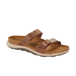 Birkenstock Sierra Cross Town Arctic Ginger Brown Waxy Leather