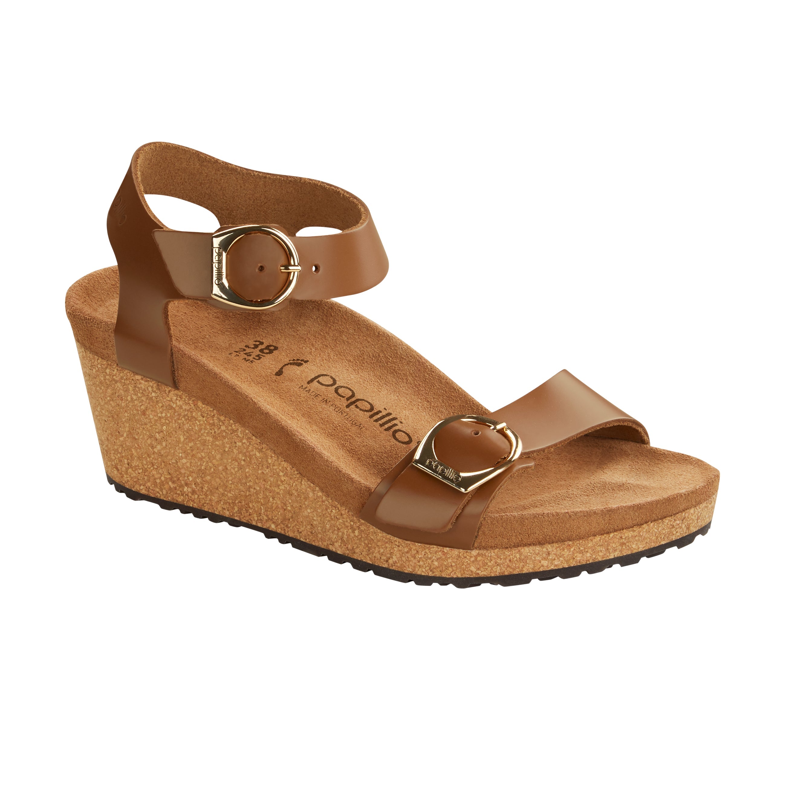 Birkenstock Soley Ginger Brown Smooth Leather