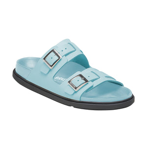 Birkenstock St Barths Mineral Blue Natural Leather