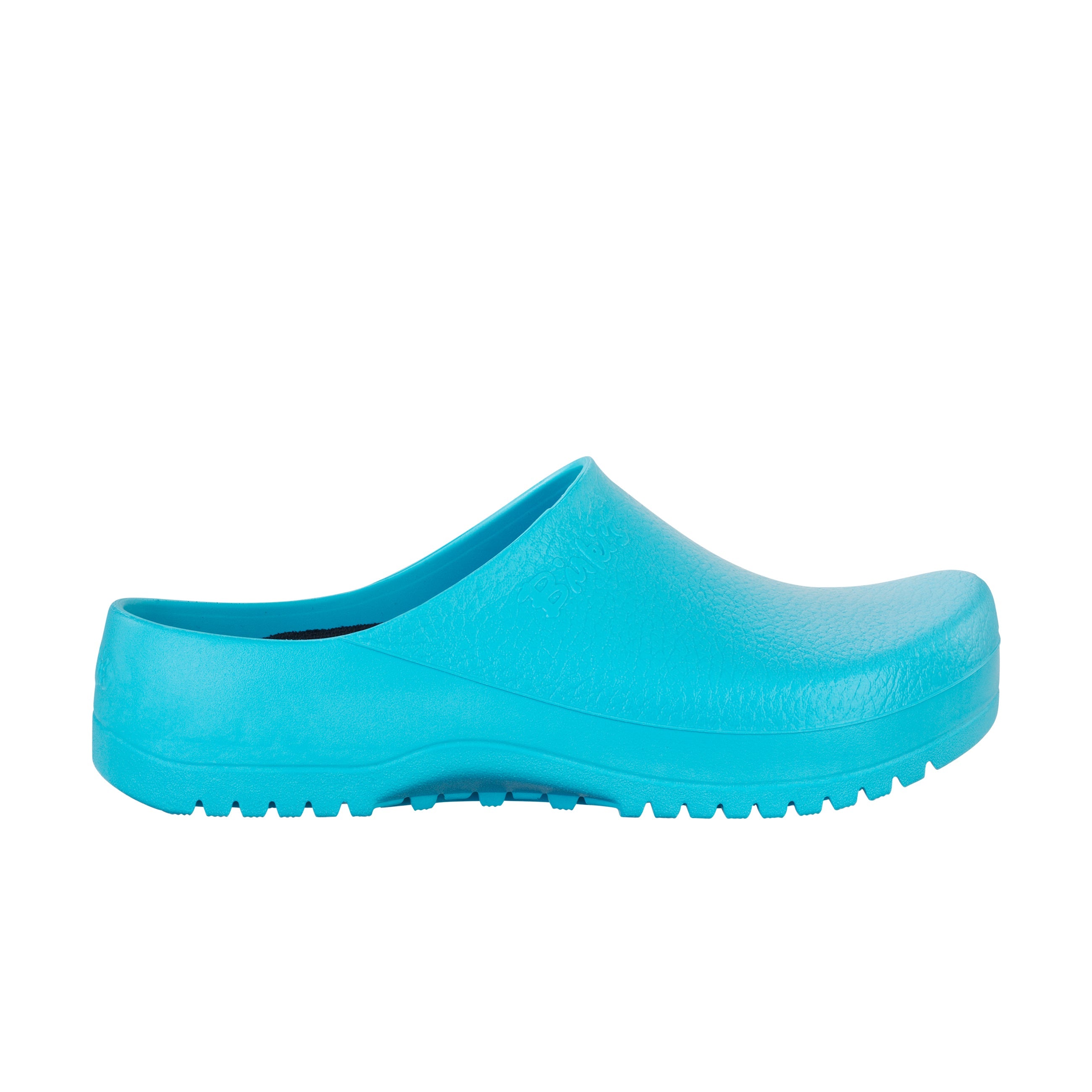 Birkenstock Super Birki Fusion Light Blue Polyurethane side view