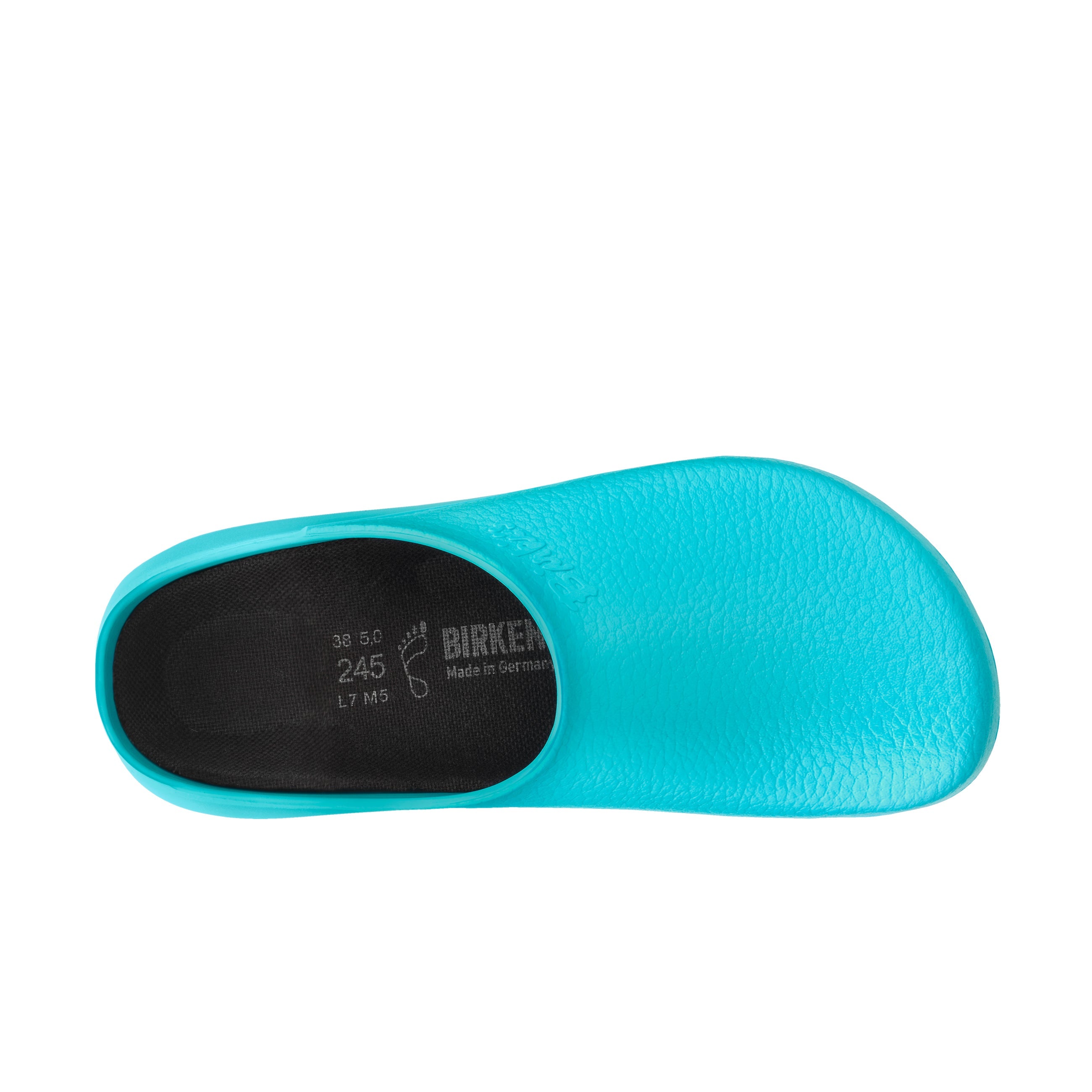 Birkenstock Super Birki Fusion Light Blue Polyurethane top view