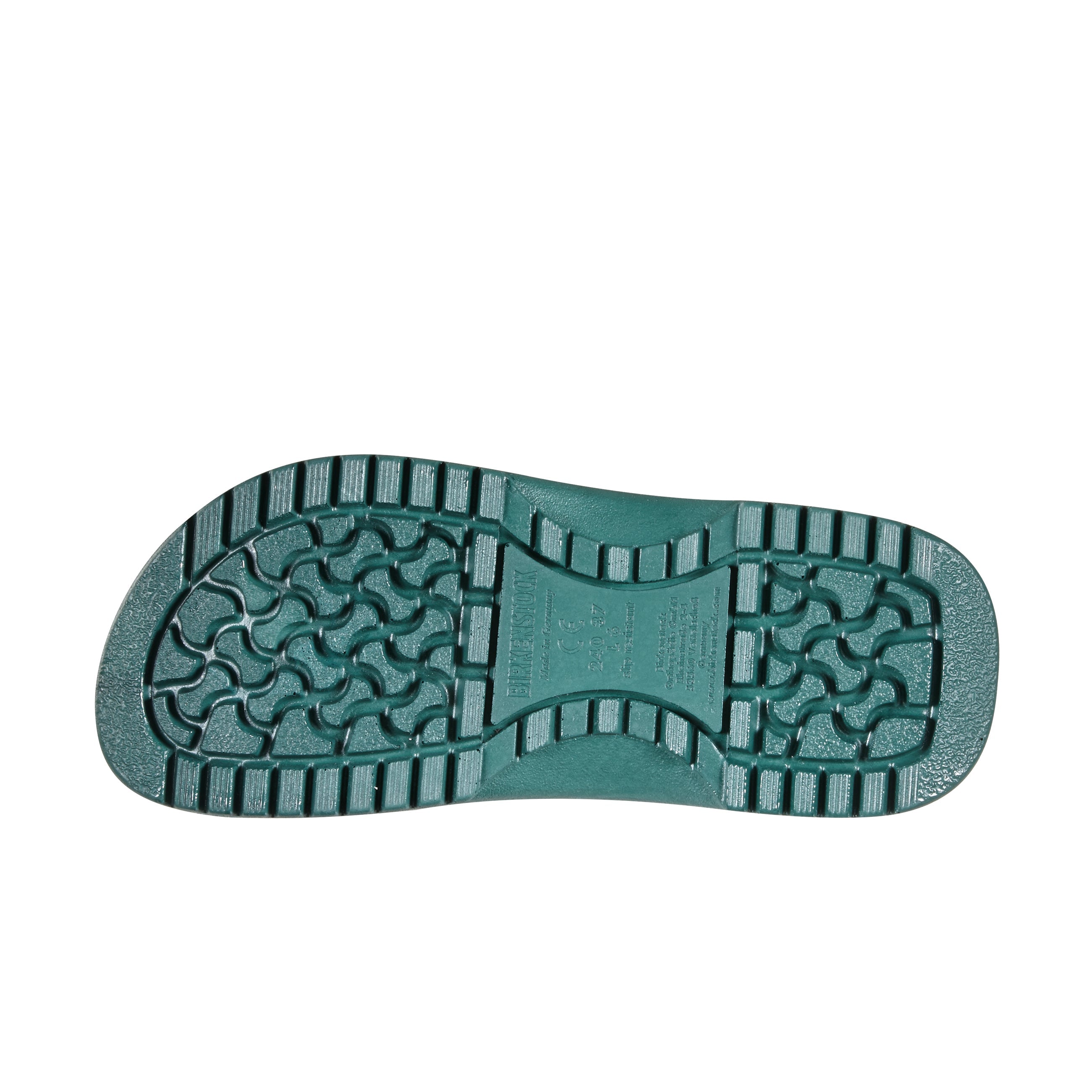 Birkenstock Super Birki Fusion Green Polyurethane sole view