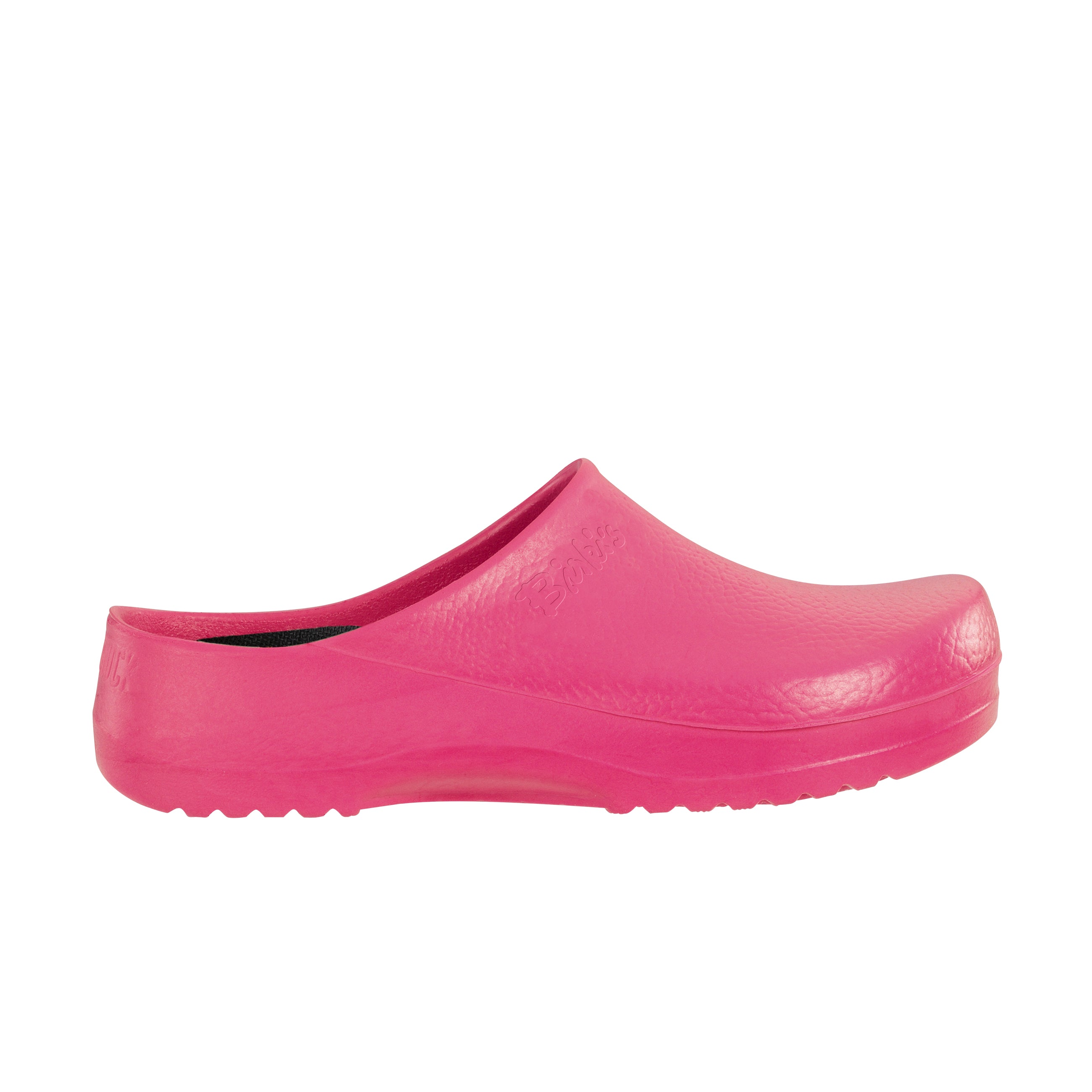 Birkenstock Super Birki Fusion Raspberry Sorbet Polyurethane side view