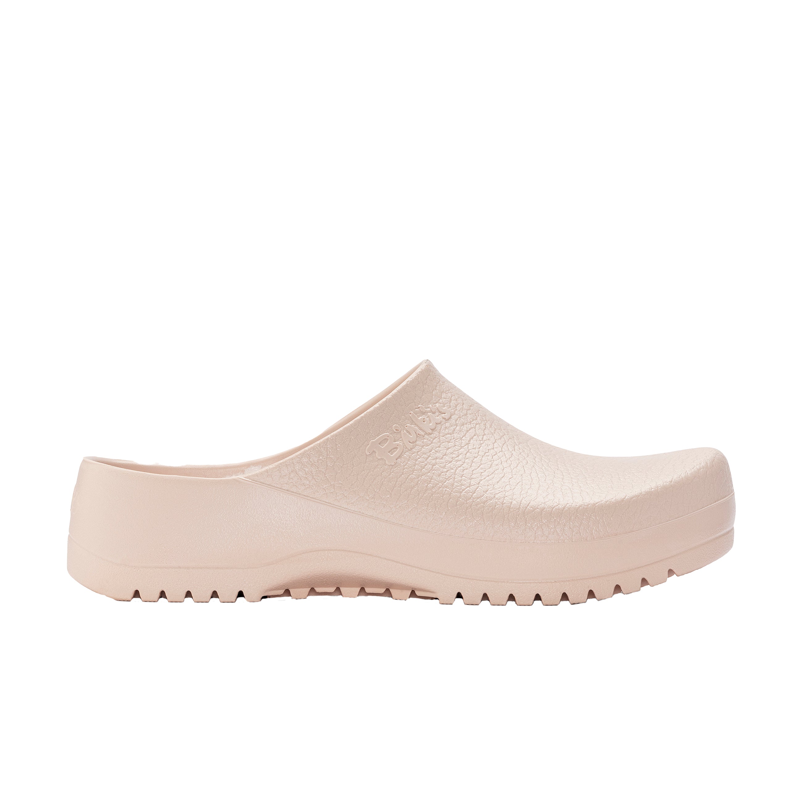 Birkenstock Super Birki Light Rose Polyurethane/Shearling side view