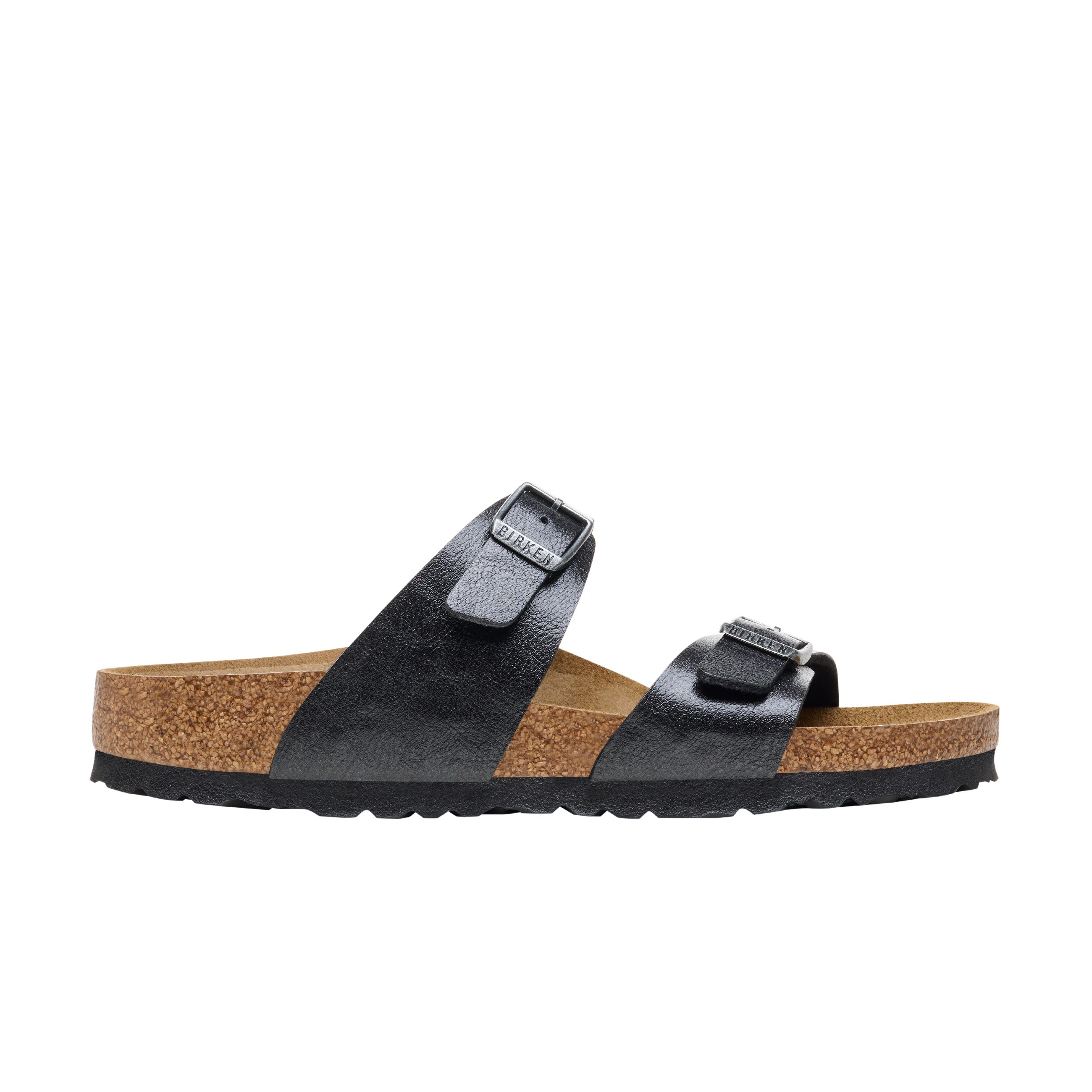 Birkenstock Sydney Graceful Licorice Birko-Flor side view