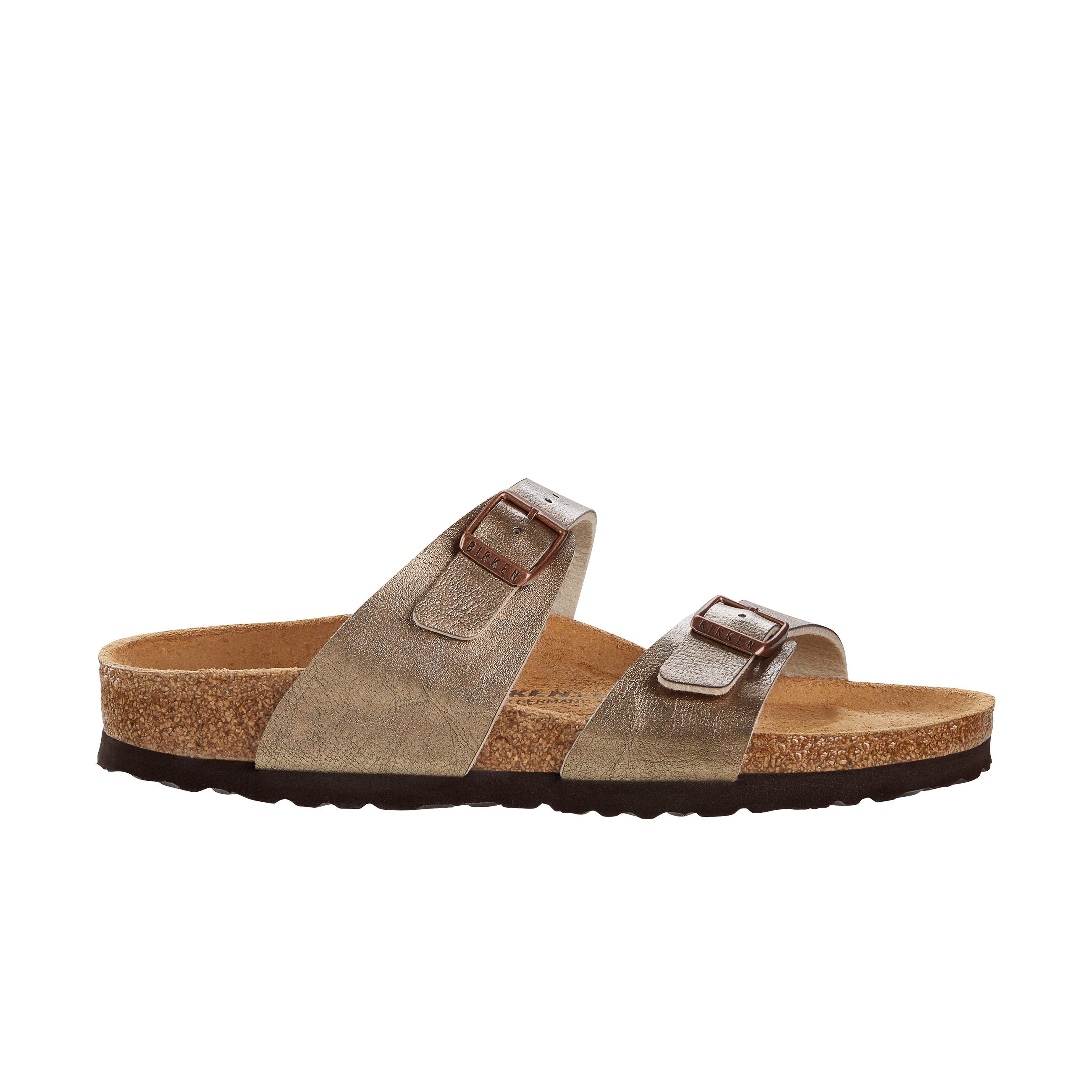 Birkenstock Sydney Graceful Taupe Birko-Flor side view